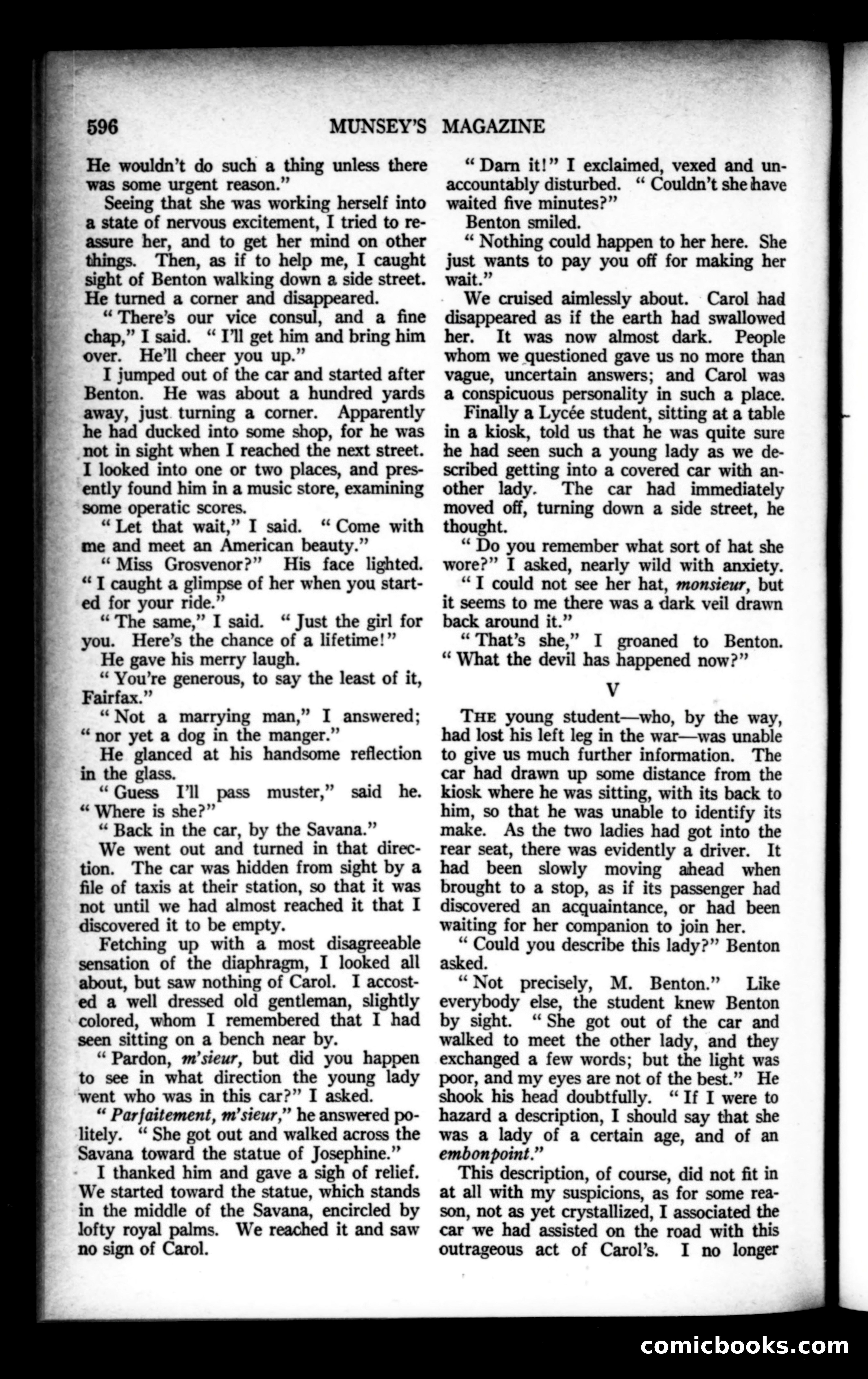 Munsey's Magazine, January 1928 — page 22 of 195