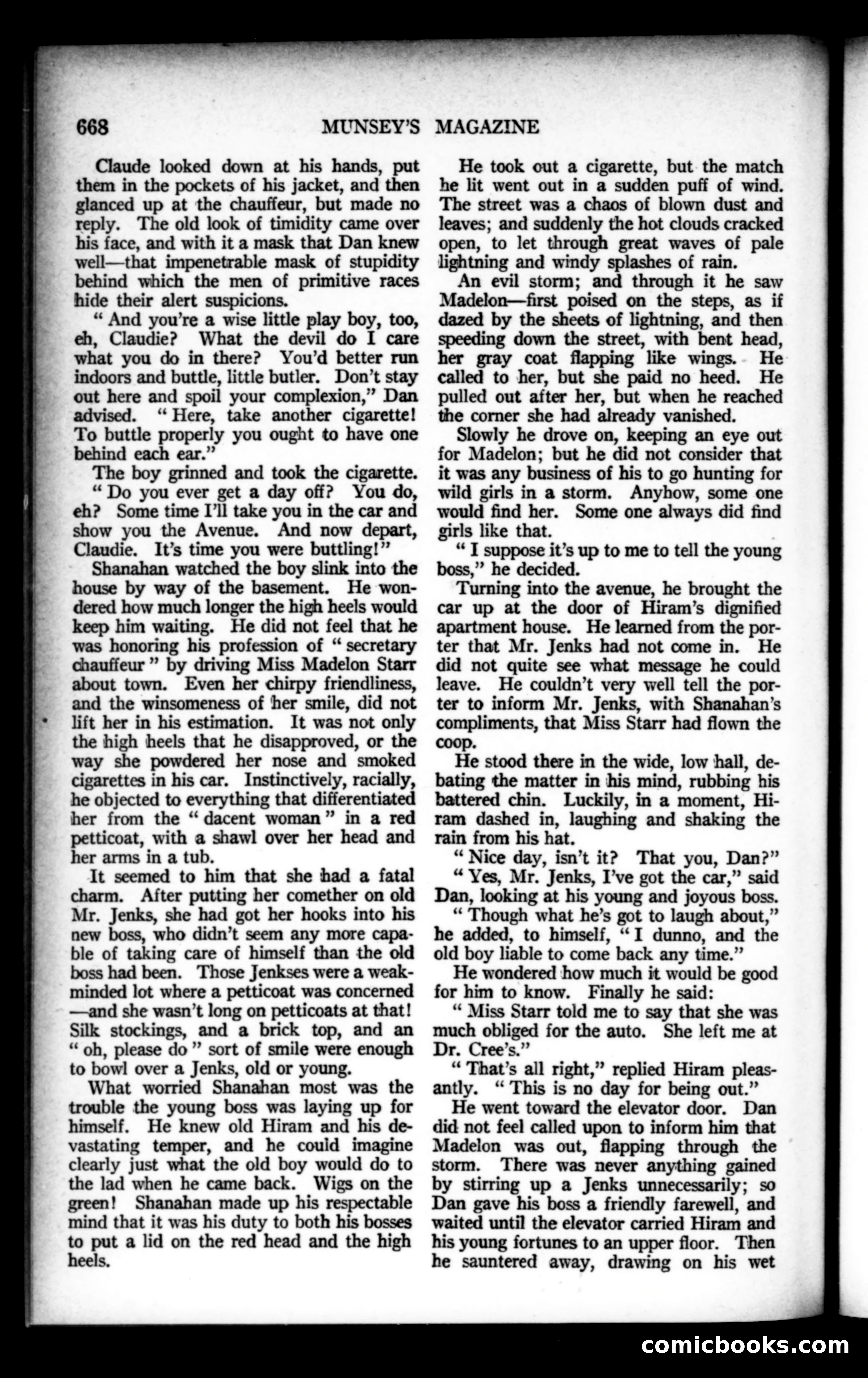 Munsey's Magazine, January 1928 — page 94 of 195