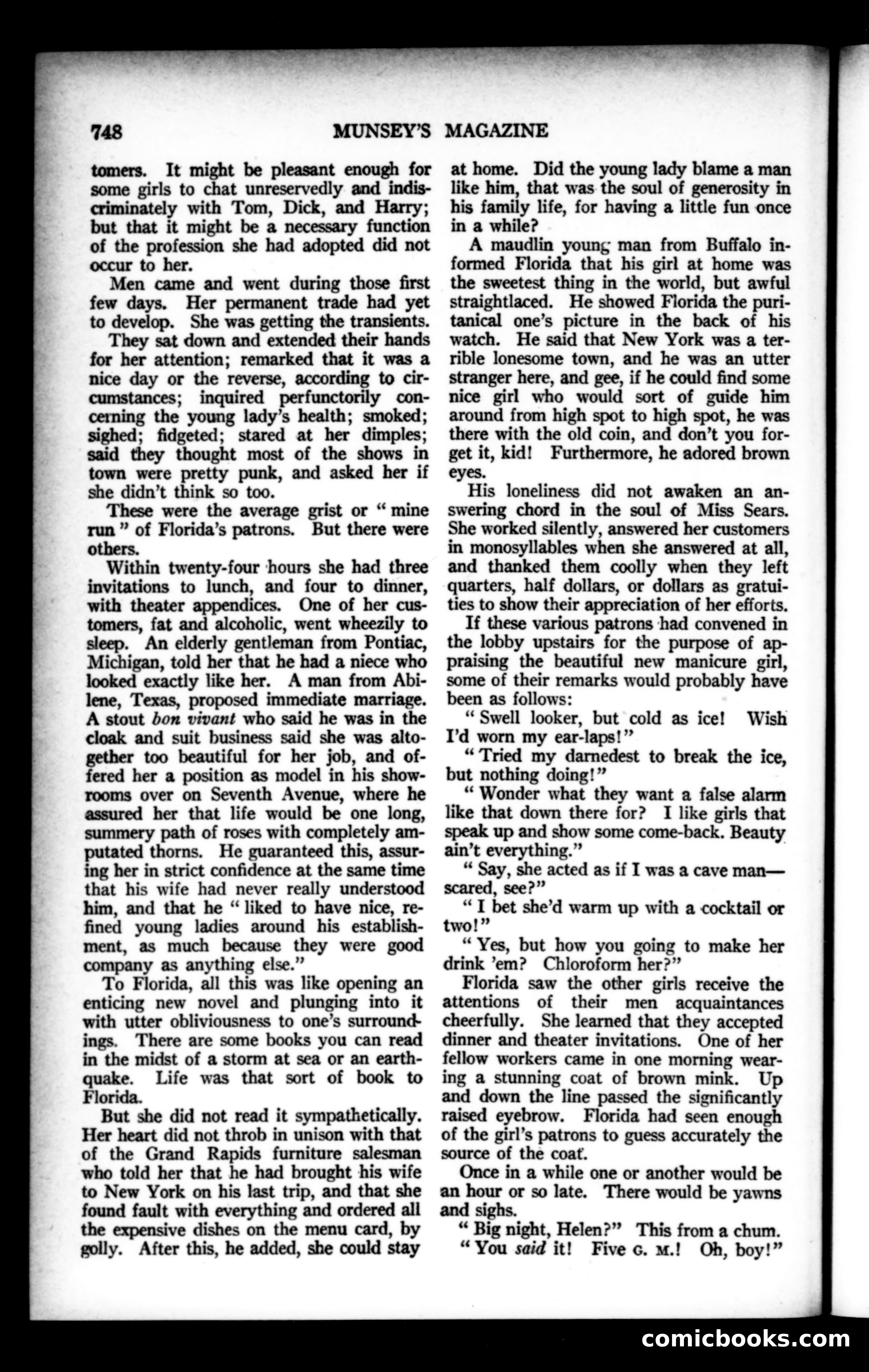Munsey's Magazine, January 1928 — page 174 of 195