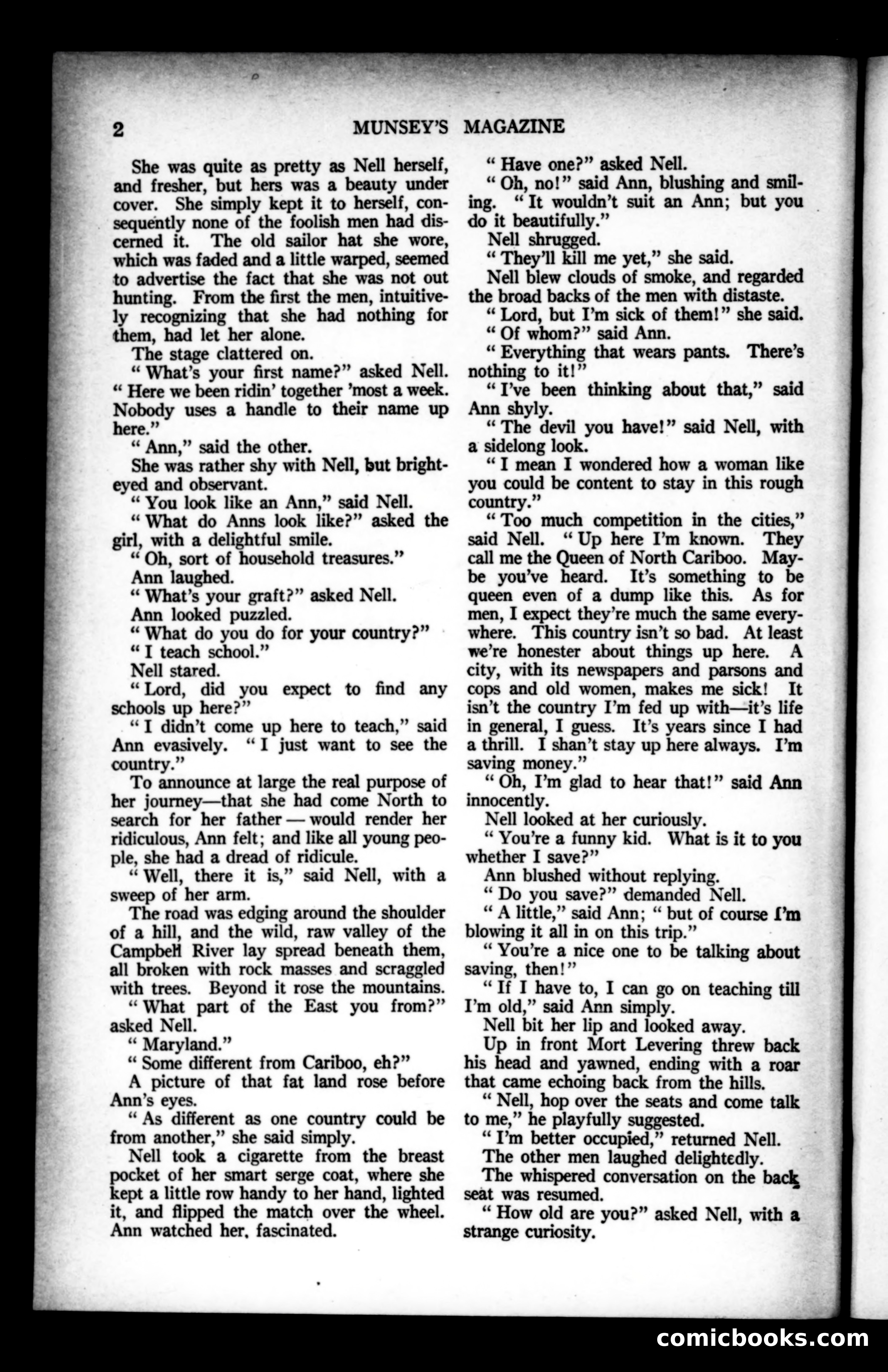 Munsey's Magazine, February 1923 — page 2 of 192