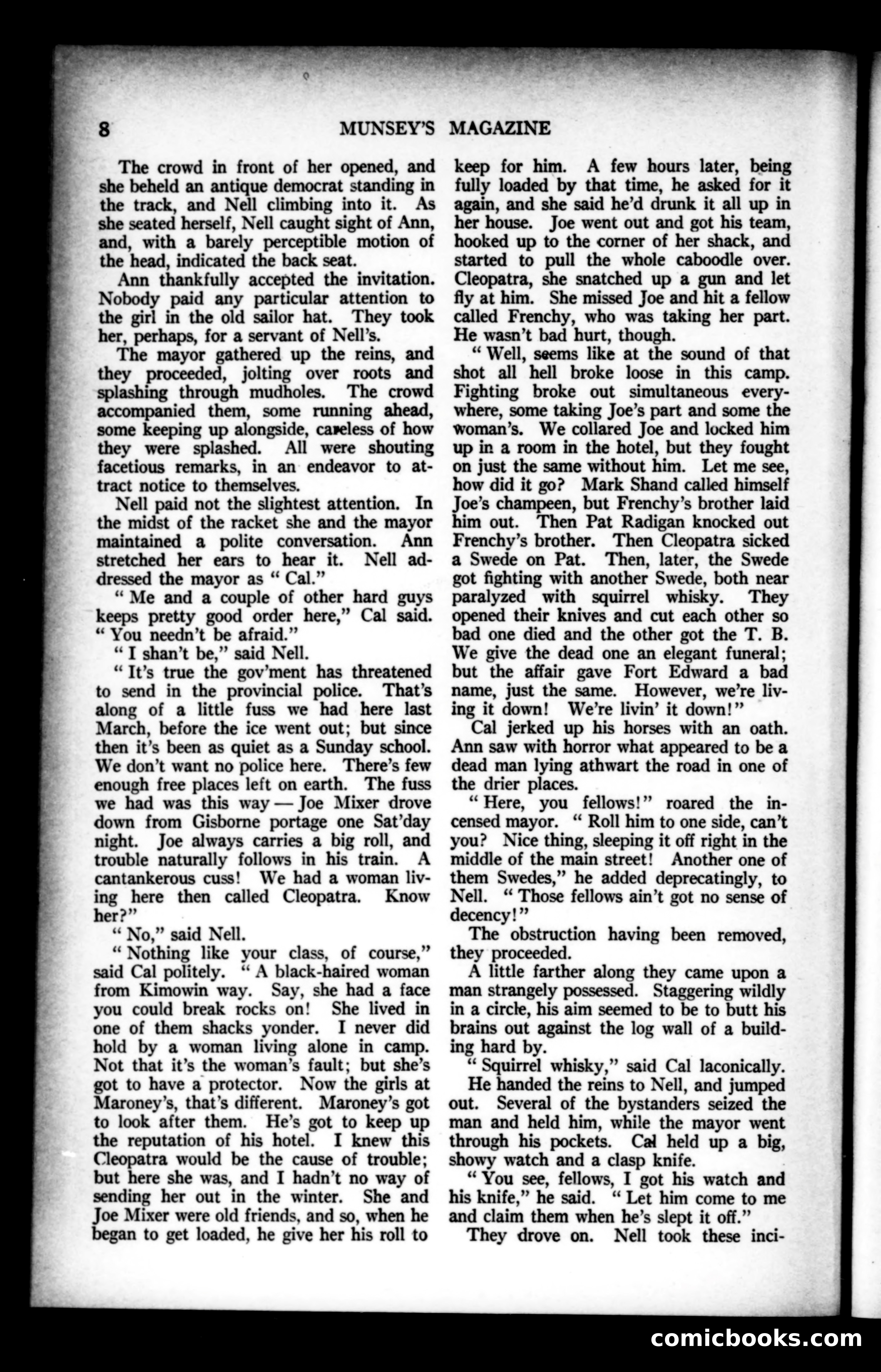 Munsey's Magazine, February 1923 — page 8 of 192