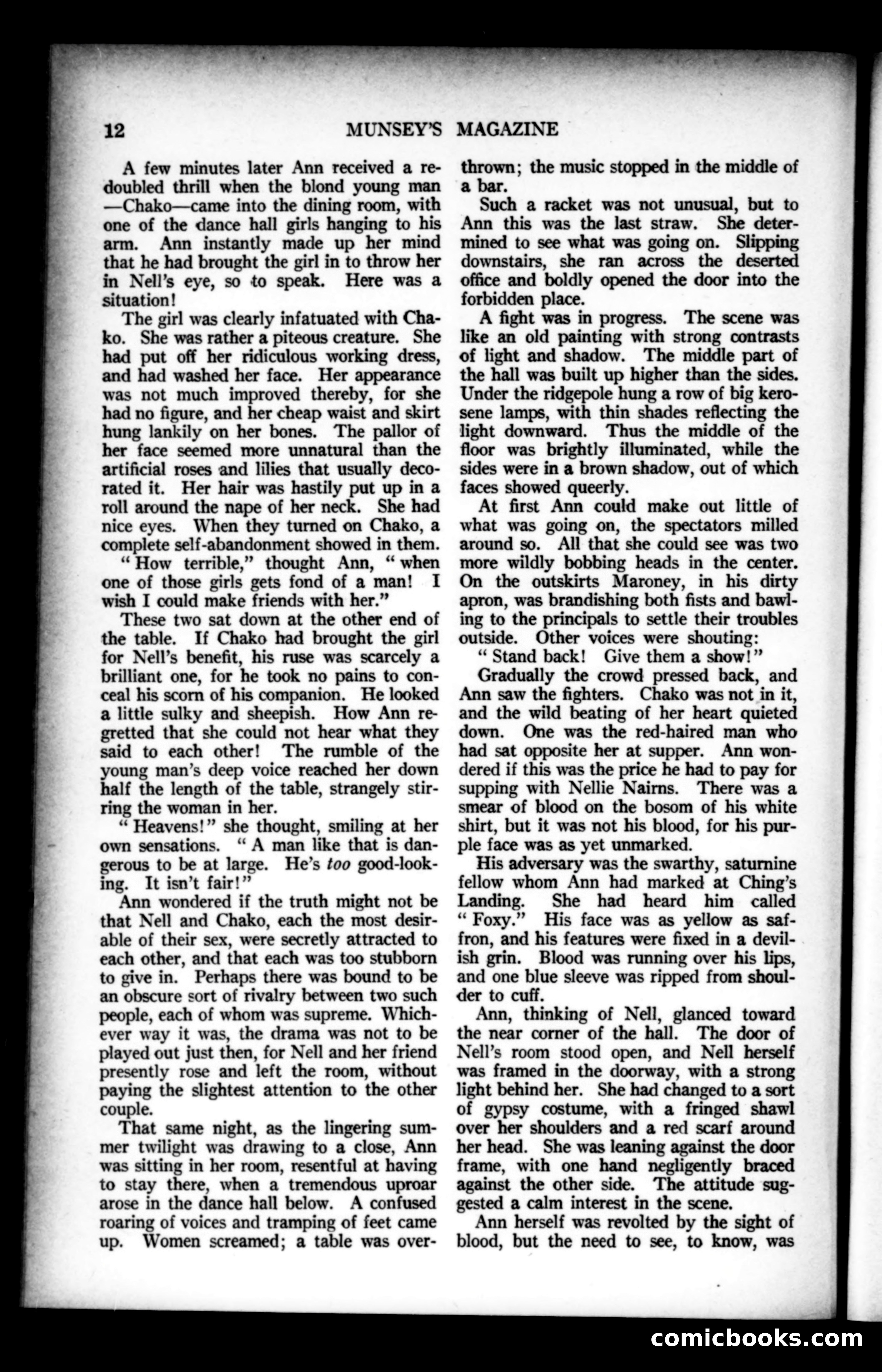 Munsey's Magazine, February 1923 — page 12 of 192