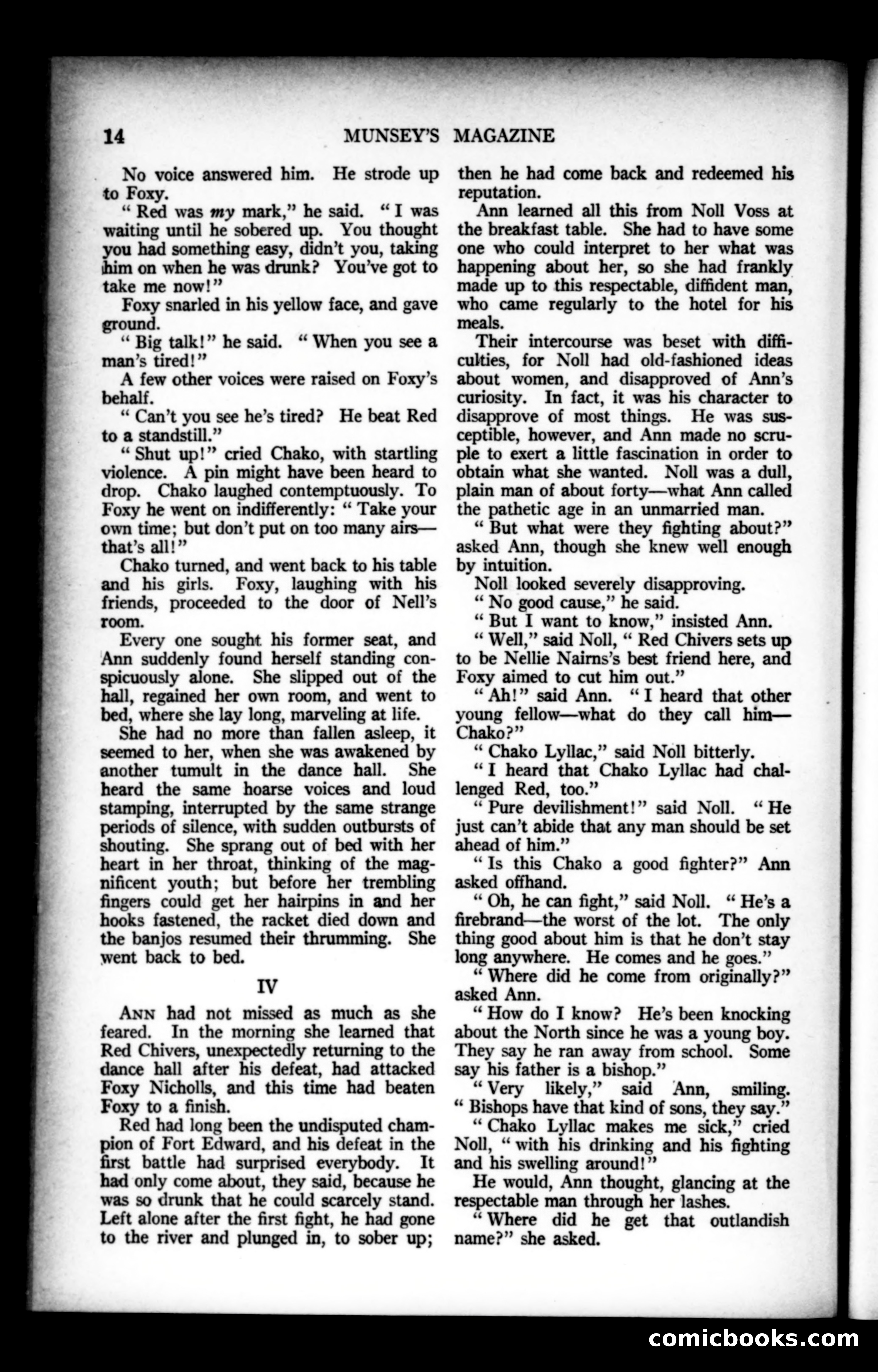 Munsey's Magazine, February 1923 — page 14 of 192