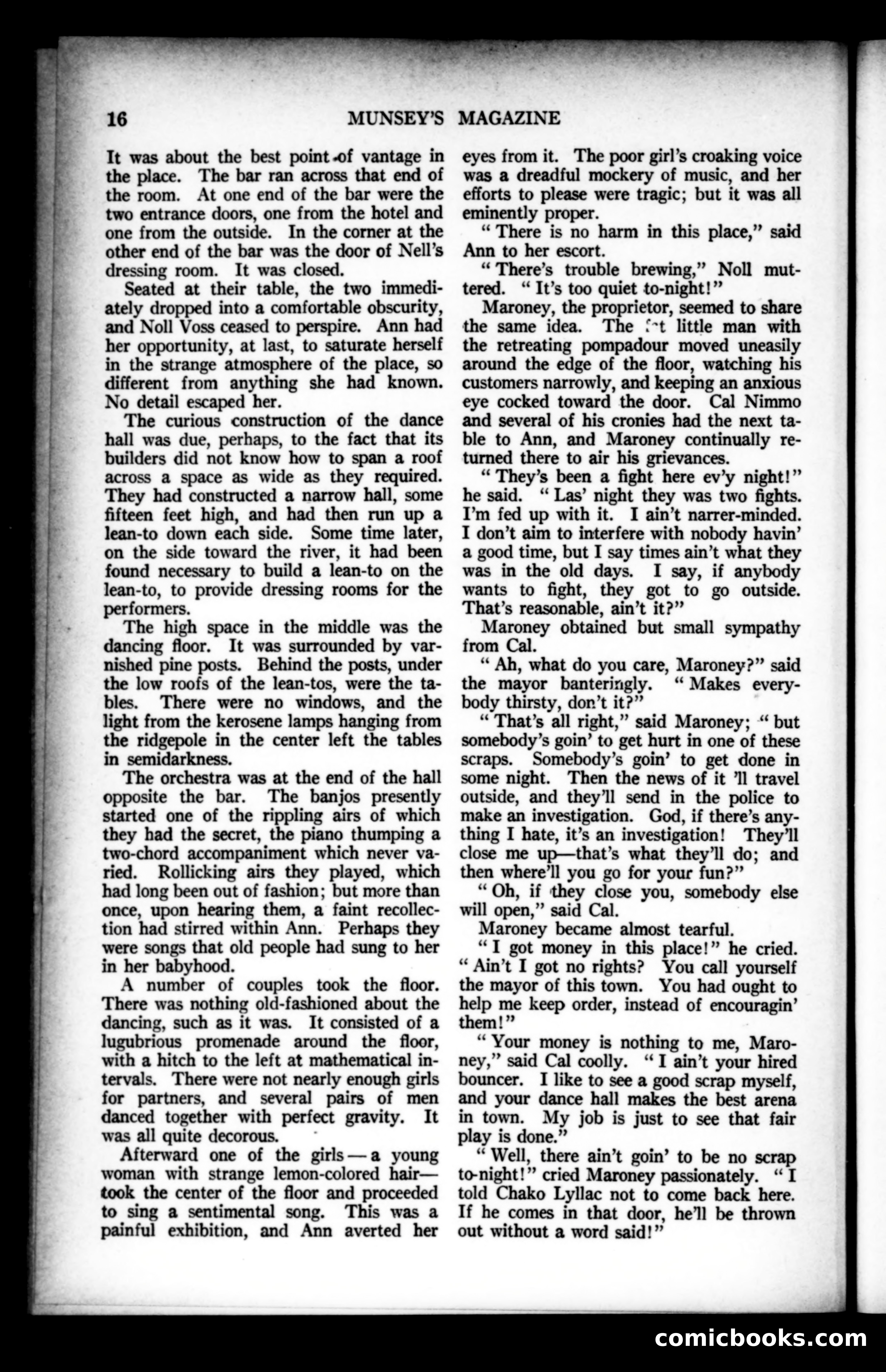 Munsey's Magazine, February 1923 — page 16 of 192