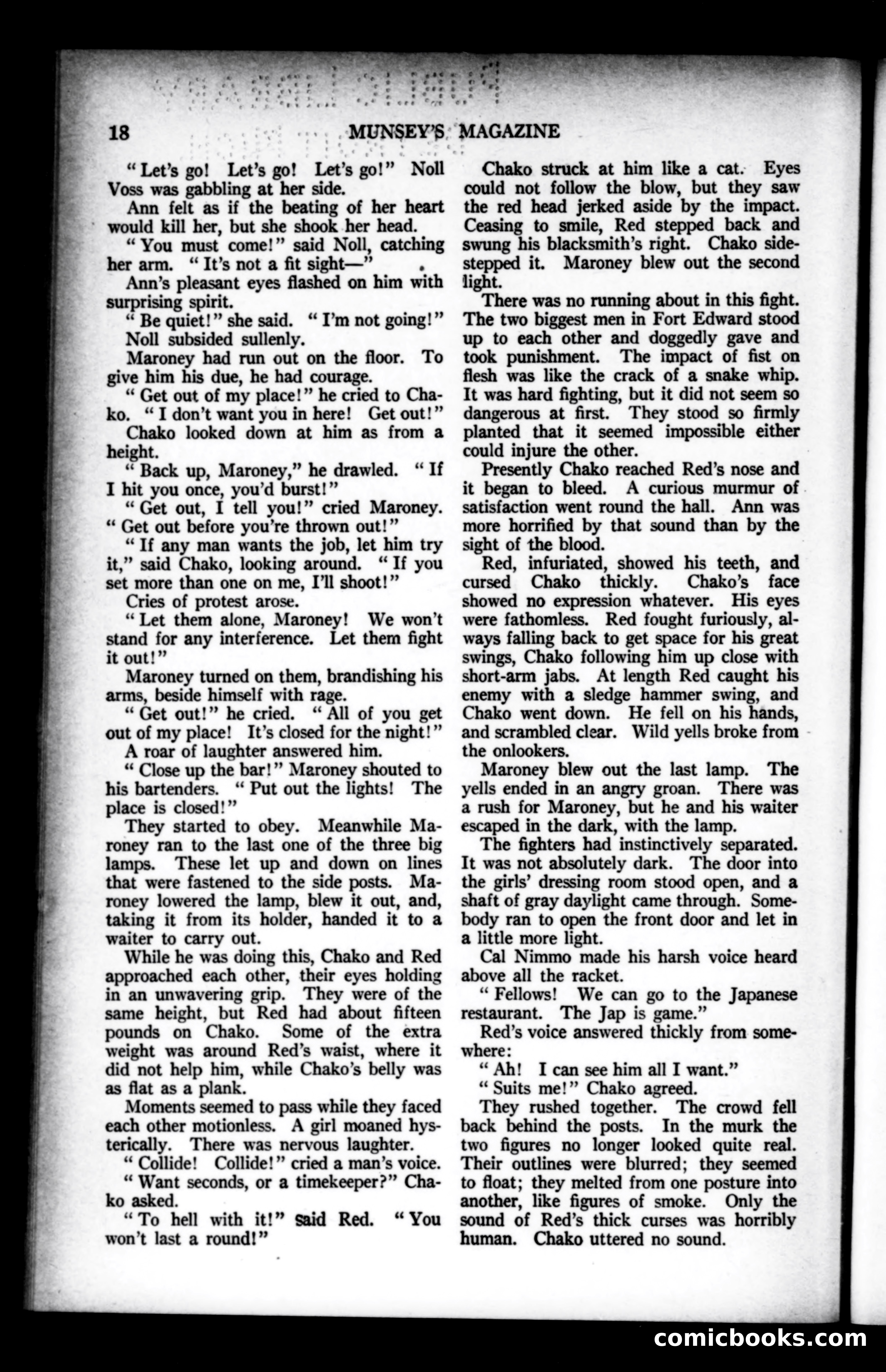 Munsey's Magazine, February 1923 — page 18 of 192