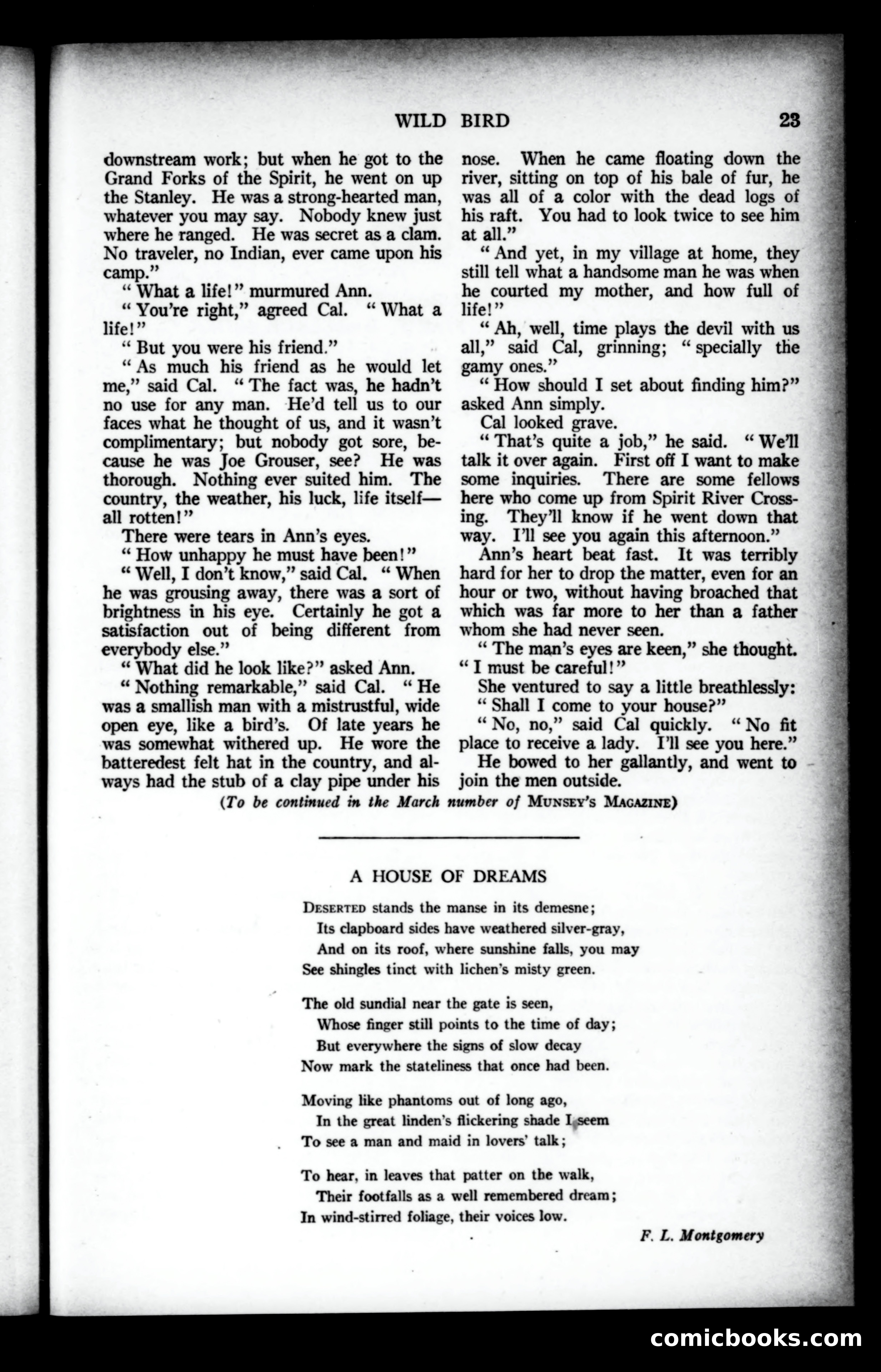 Munsey's Magazine, February 1923 — page 23 of 192