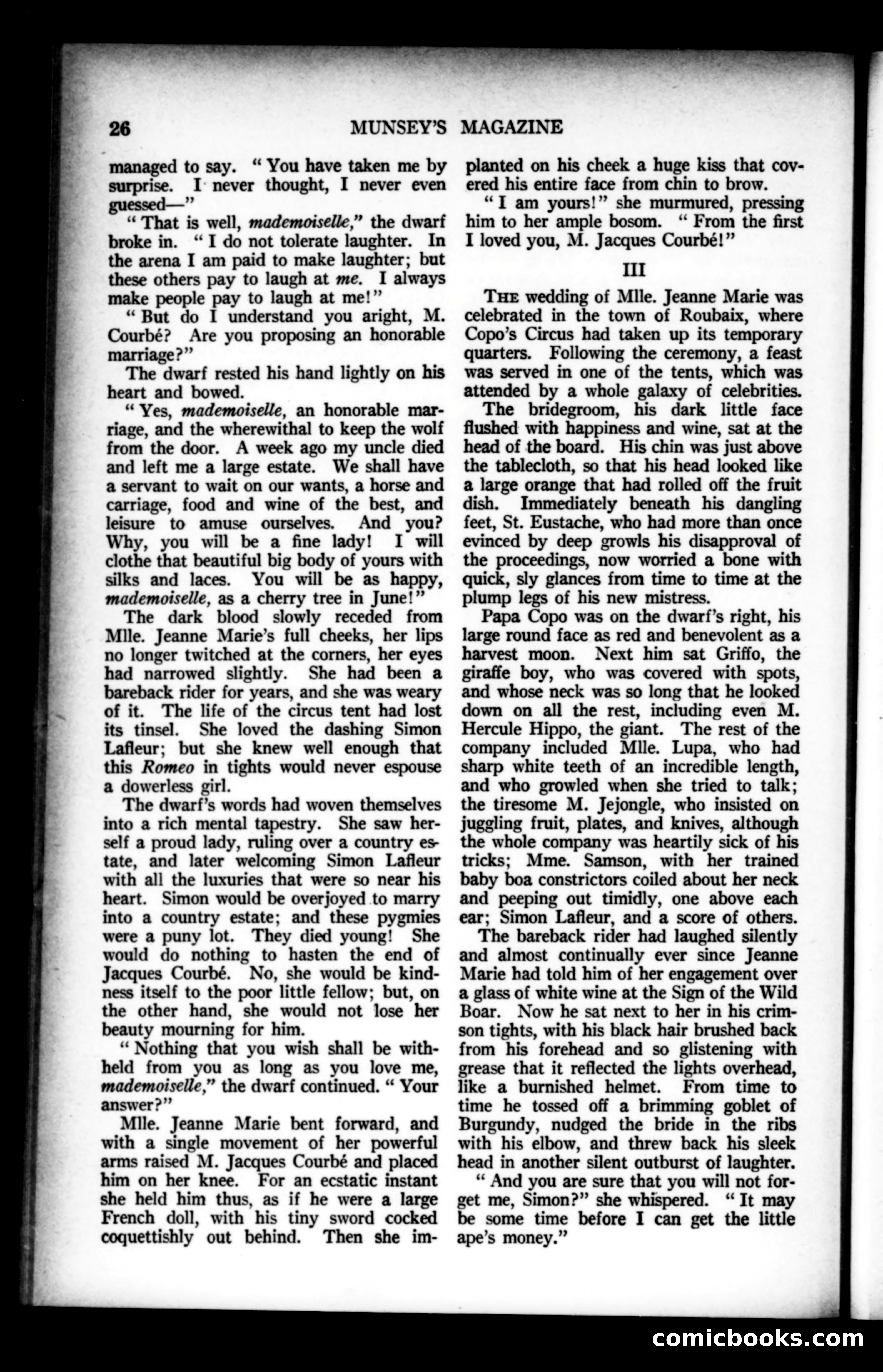 Munsey's Magazine, February 1923 — page 26 of 192
