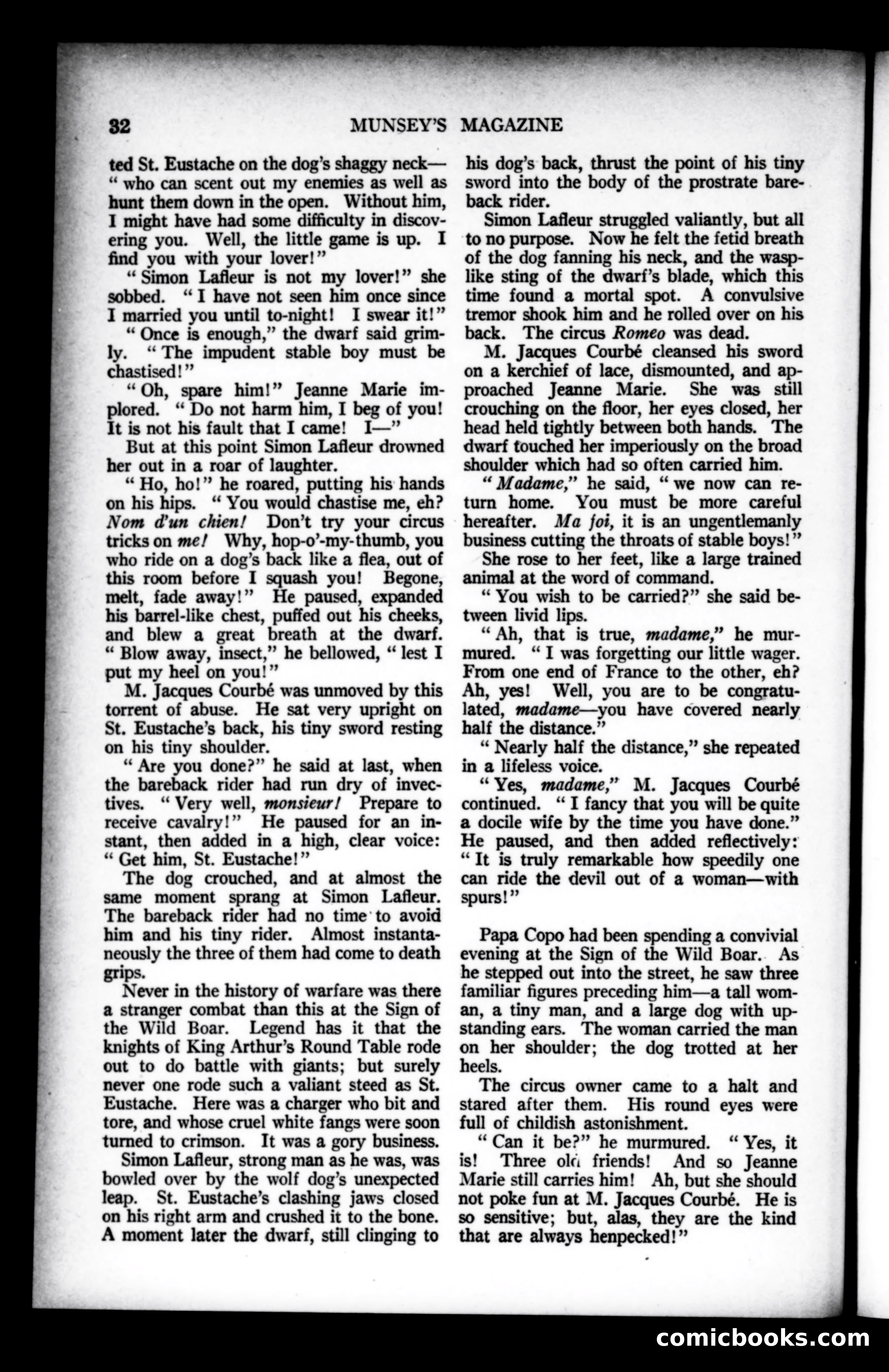 Munsey's Magazine, February 1923 — page 32 of 192
