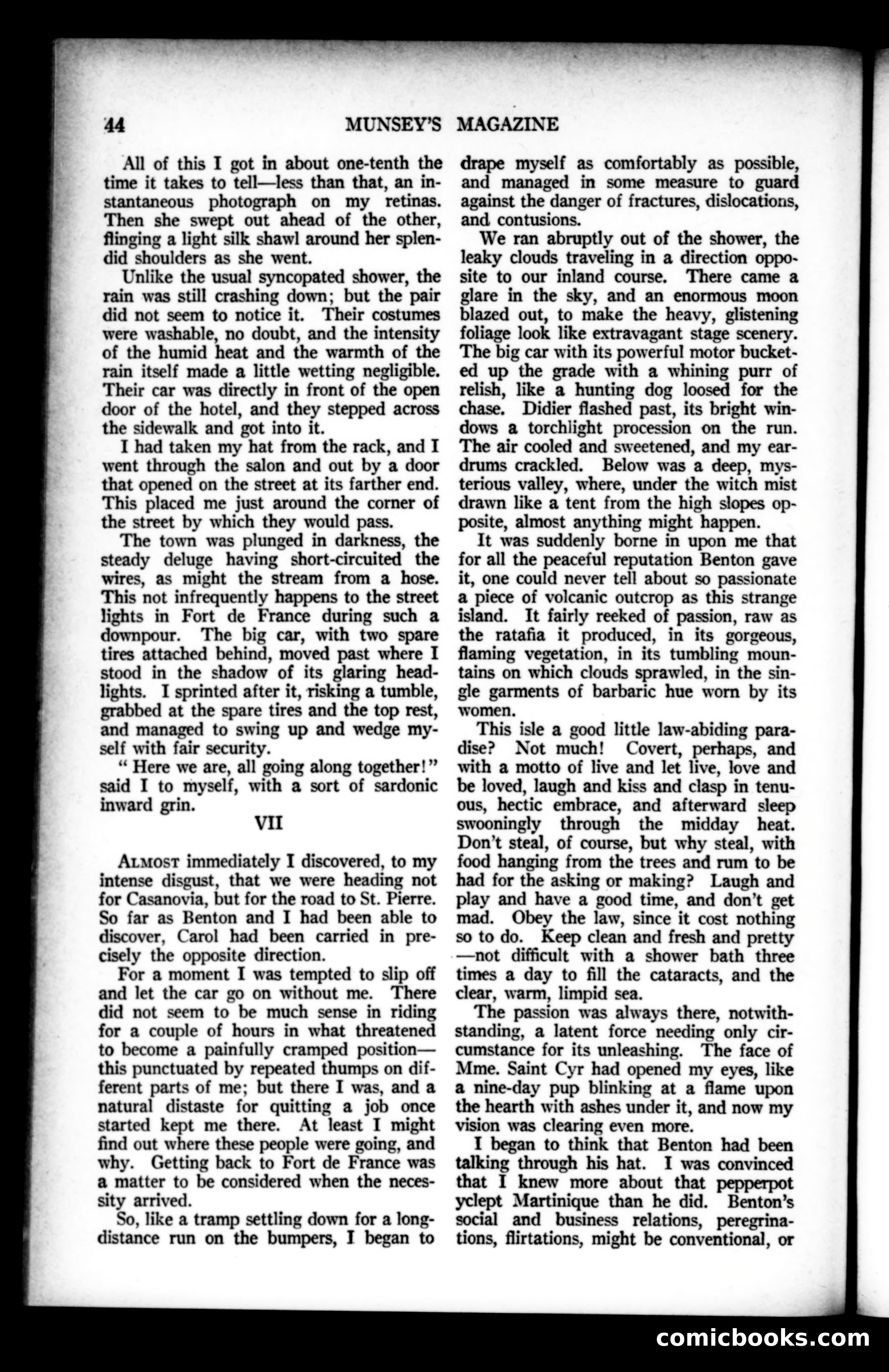 Munsey's Magazine, February 1923 — page 44 of 192