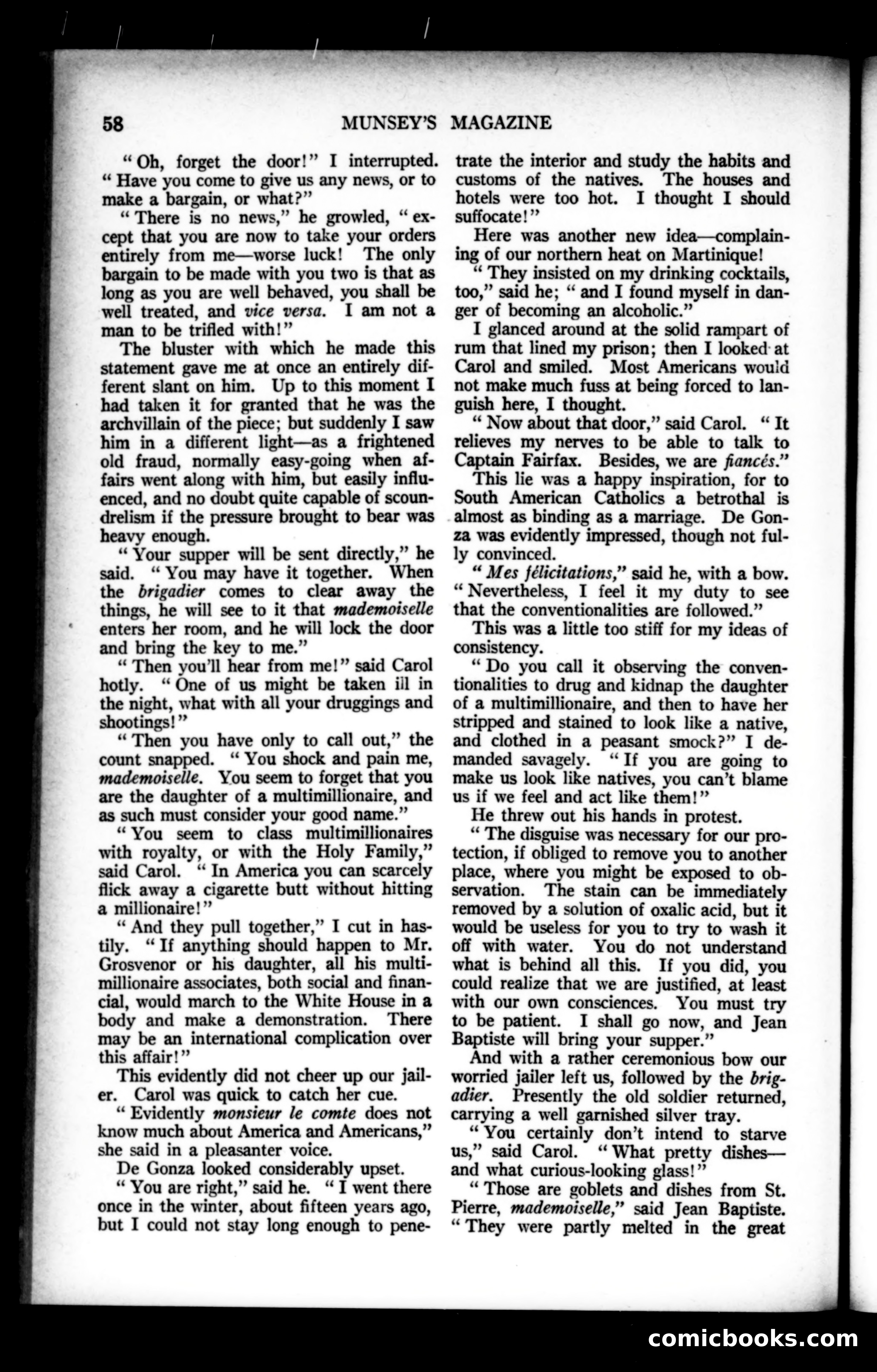 Munsey's Magazine, February 1923 — page 58 of 192
