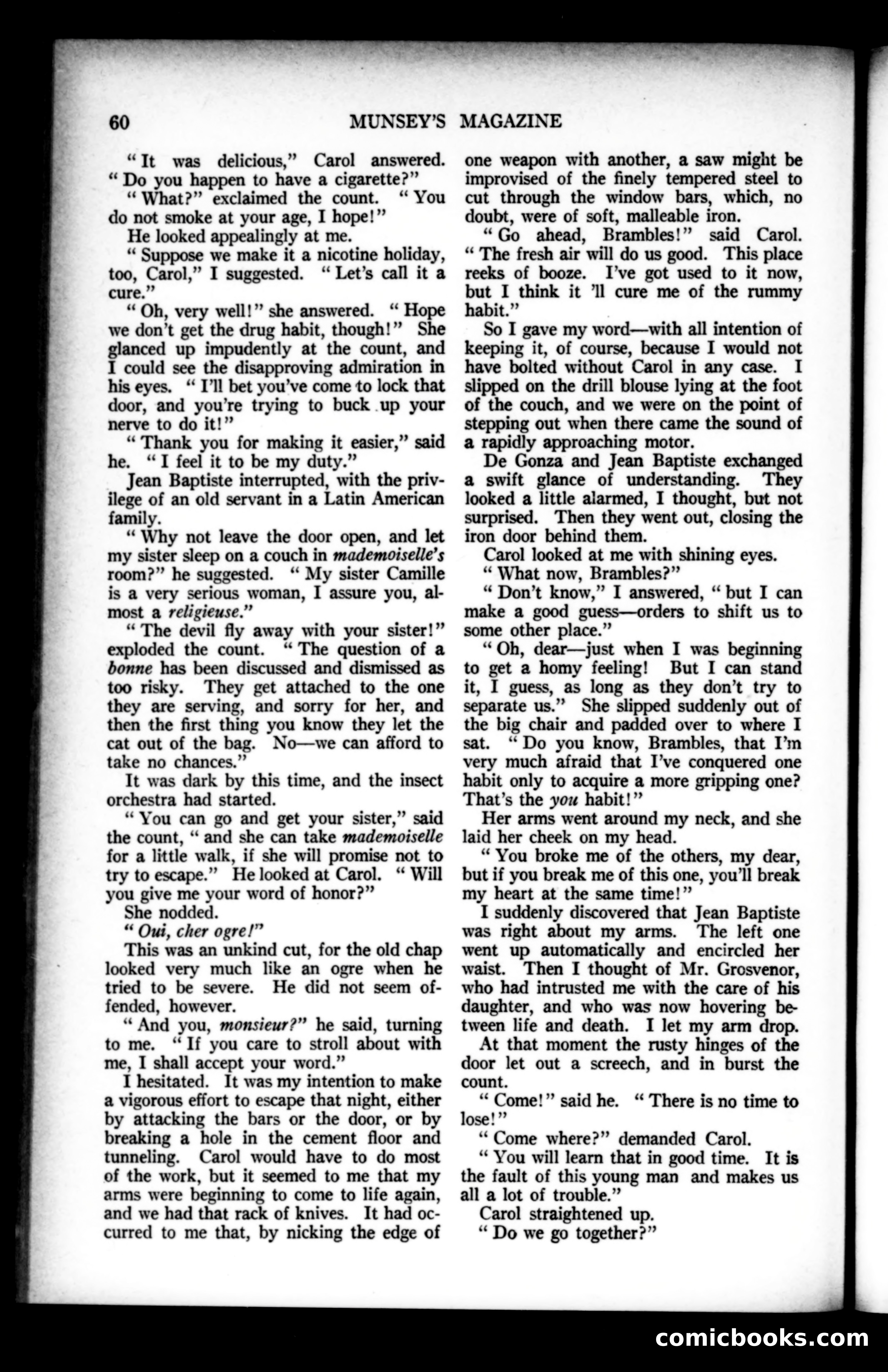 Munsey's Magazine, February 1923 — page 60 of 192