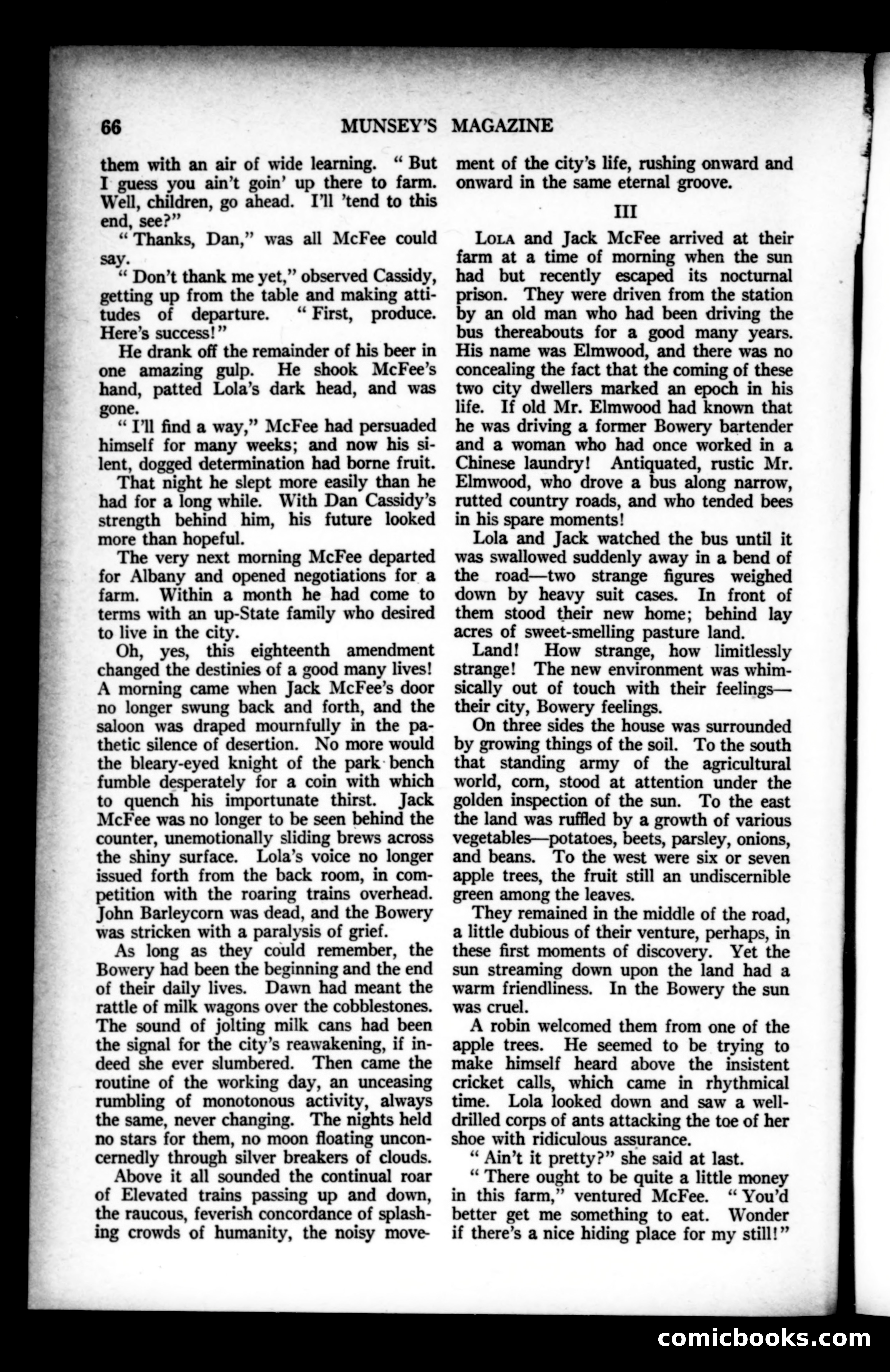 Munsey's Magazine, February 1923 — page 66 of 192