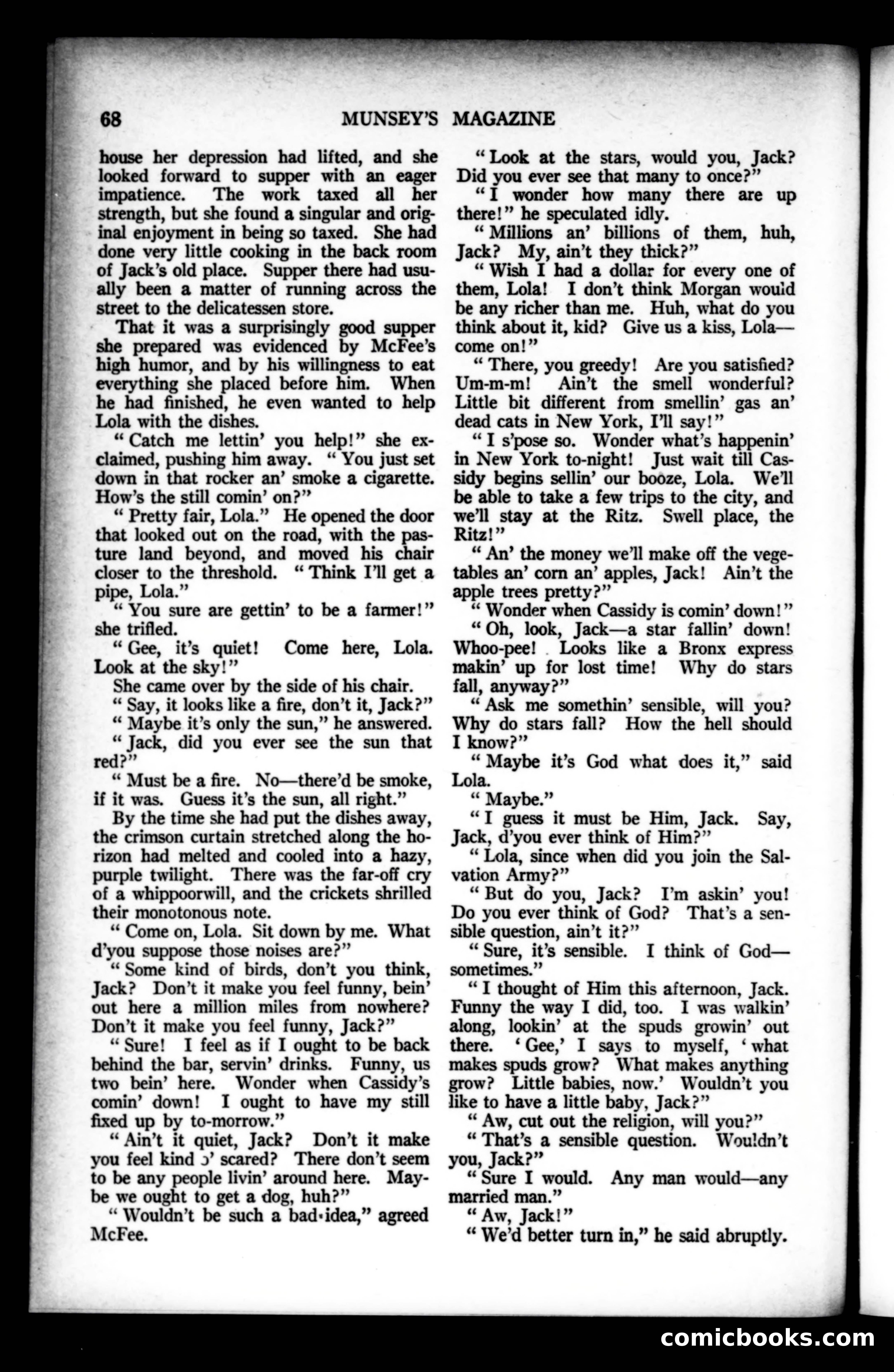 Munsey's Magazine, February 1923 — page 68 of 192