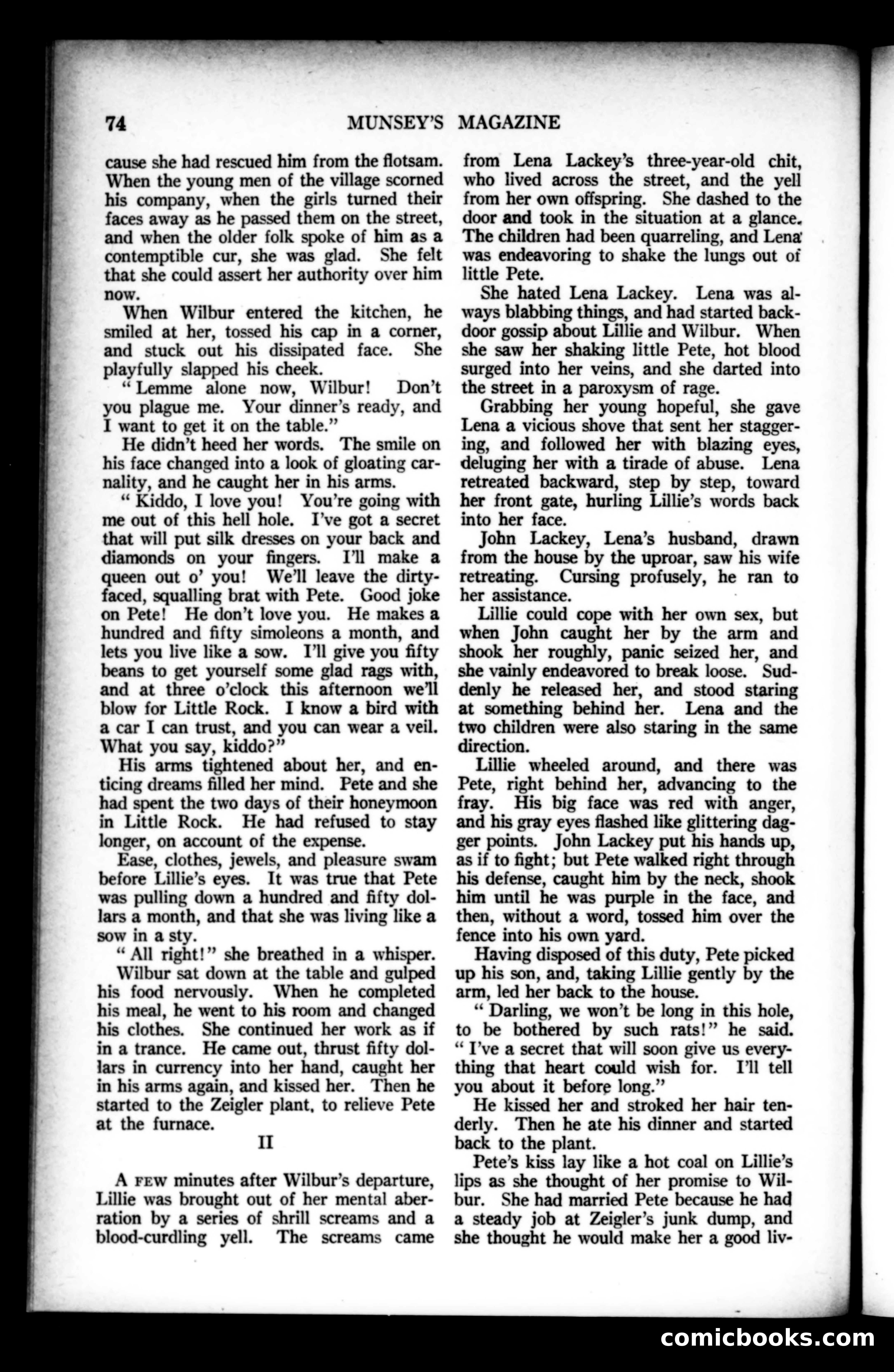 Munsey's Magazine, February 1923 — page 74 of 192