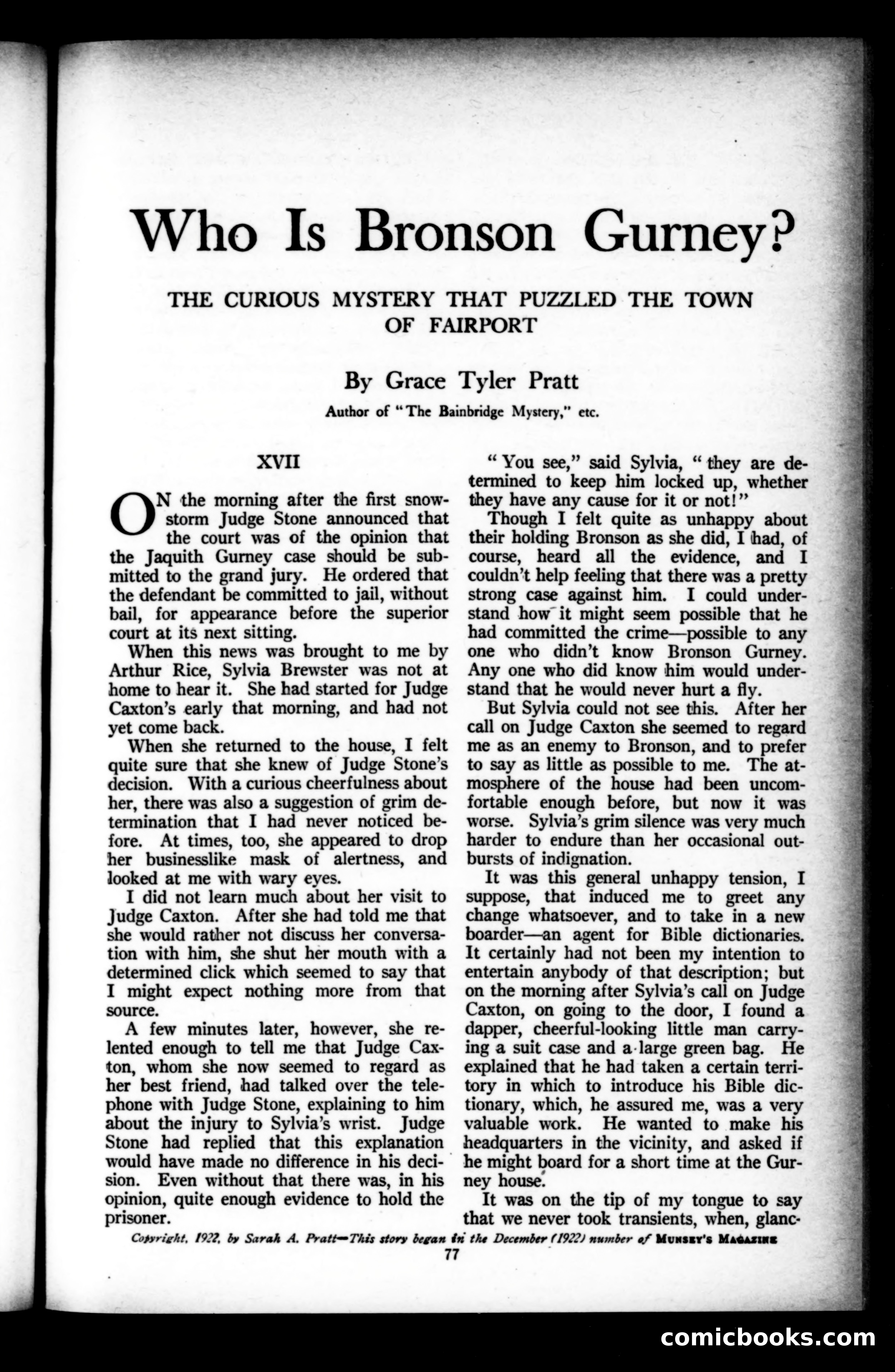 Munsey's Magazine, February 1923 — page 77 of 192