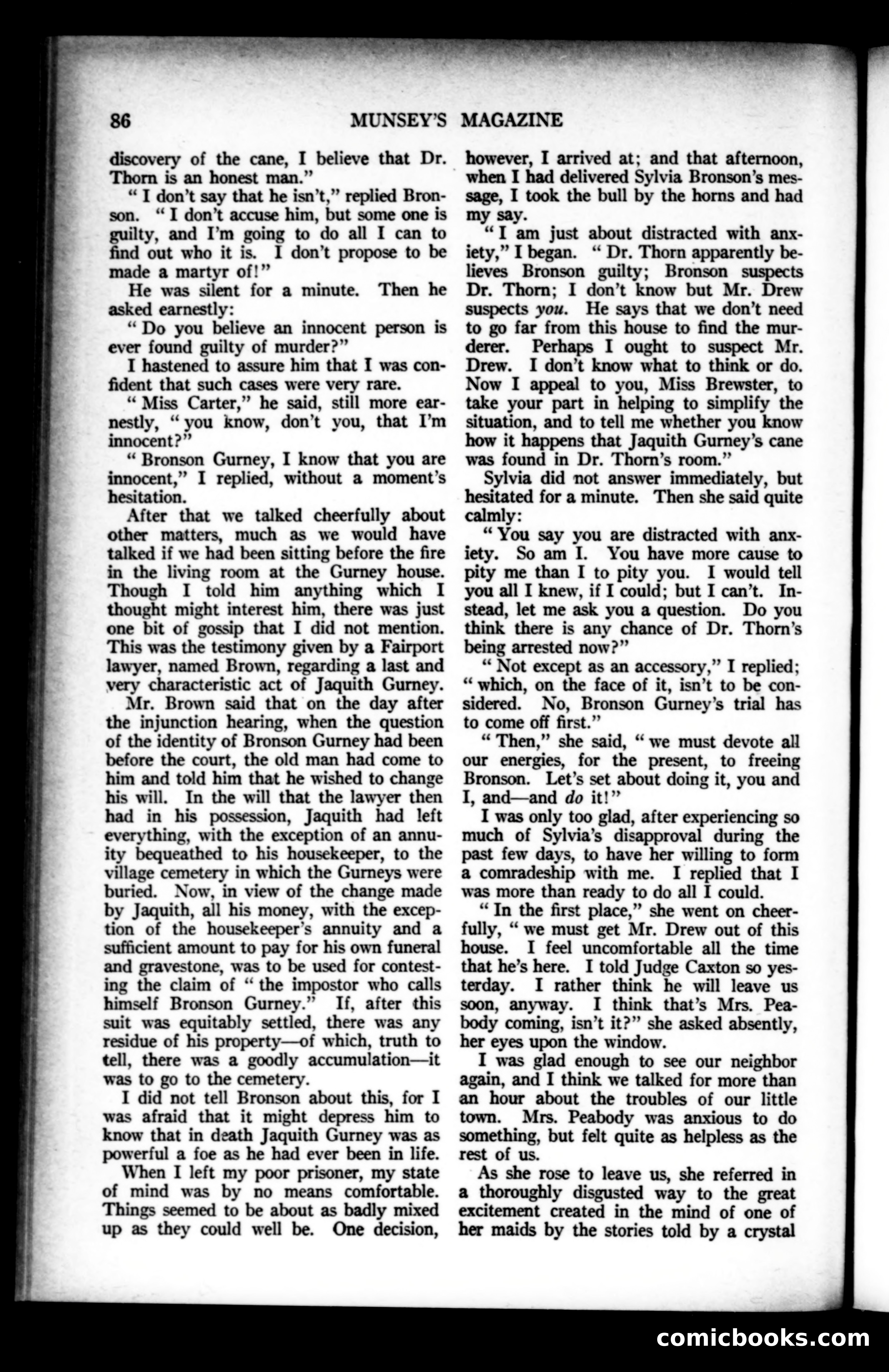 Munsey's Magazine, February 1923 — page 86 of 192