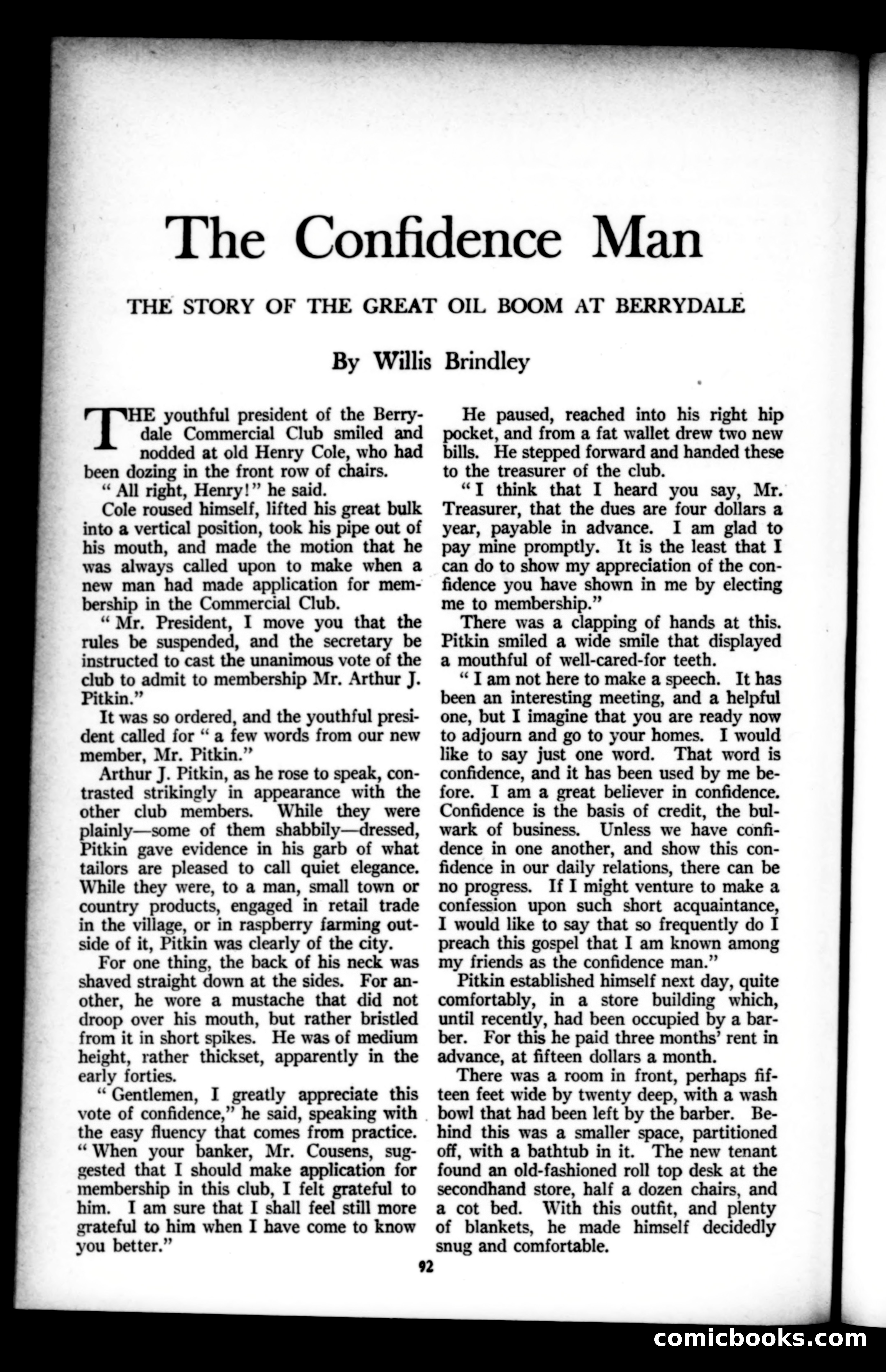 Munsey's Magazine, February 1923 — page 92 of 192