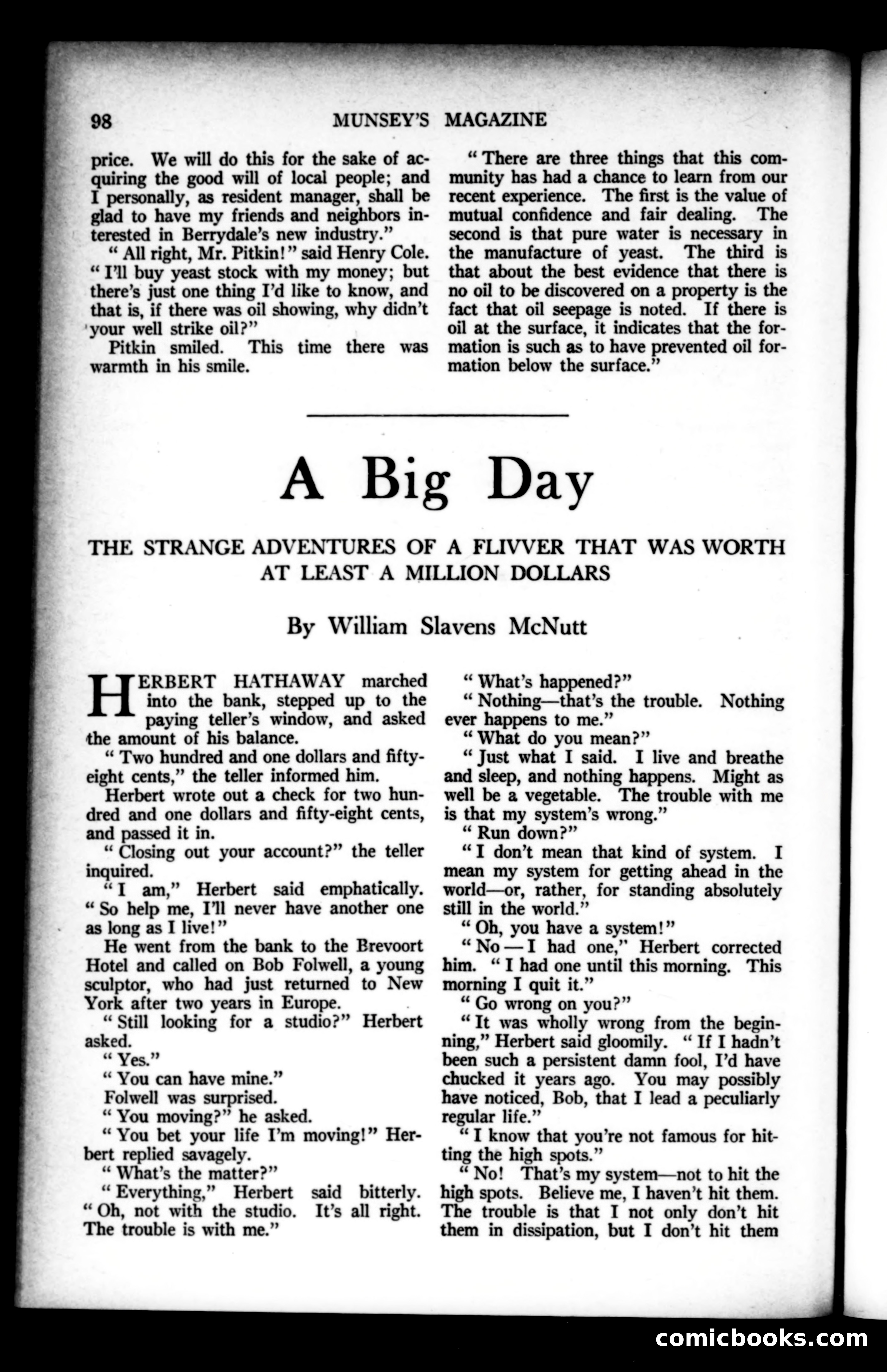 Munsey's Magazine, February 1923 — page 98 of 192