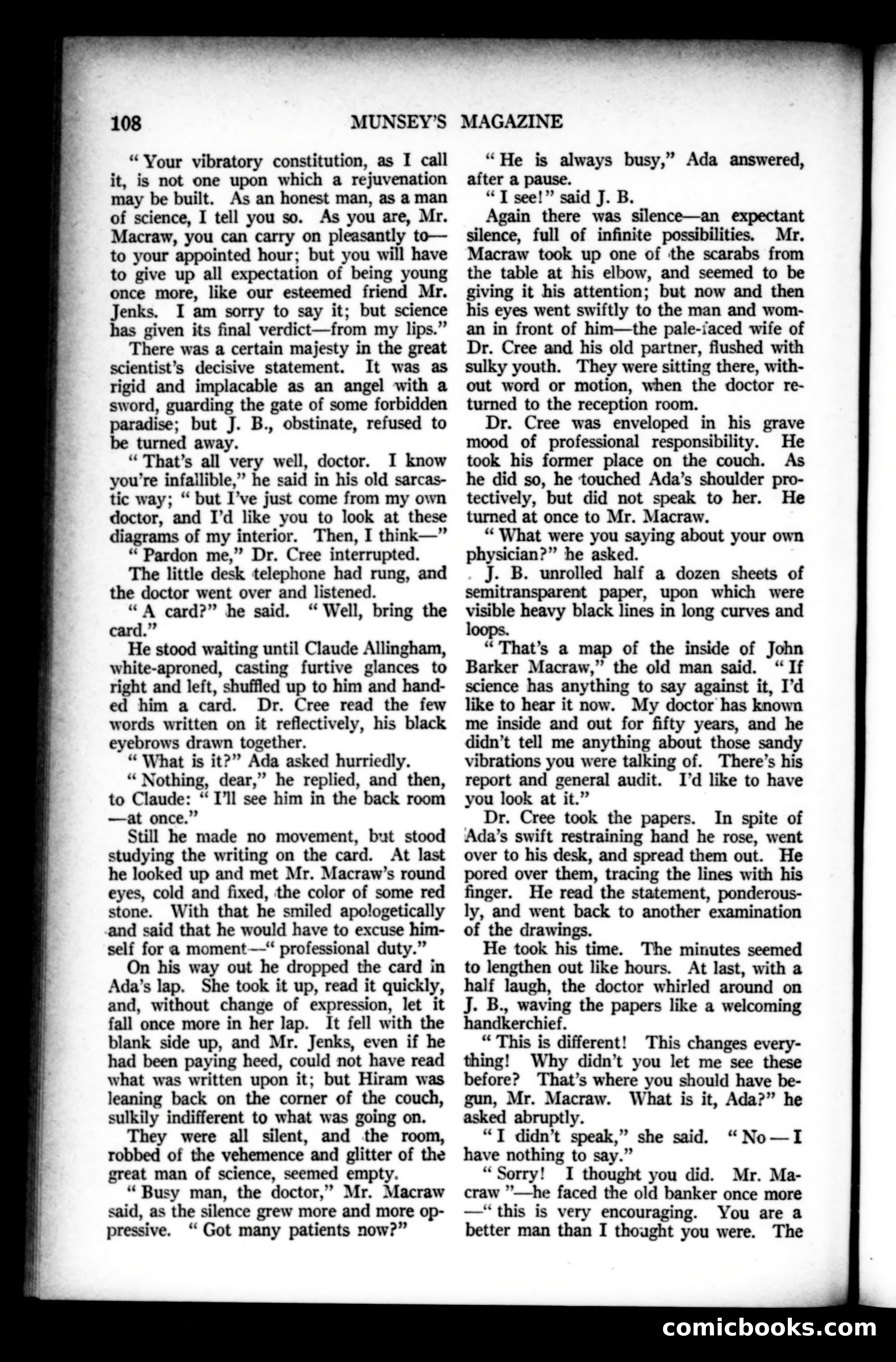 Munsey's Magazine, February 1923 — page 108 of 192