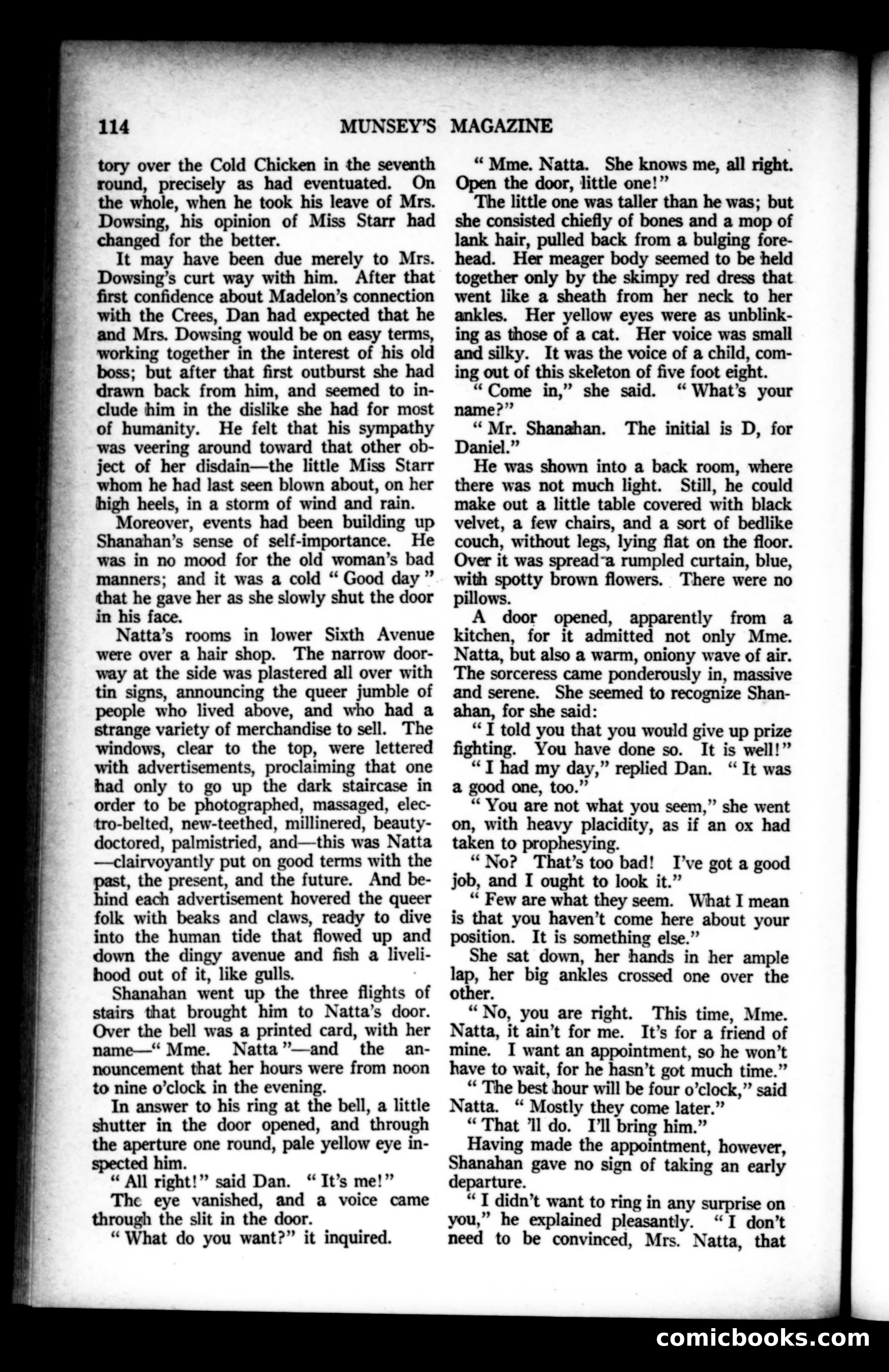 Munsey's Magazine, February 1923 — page 114 of 192