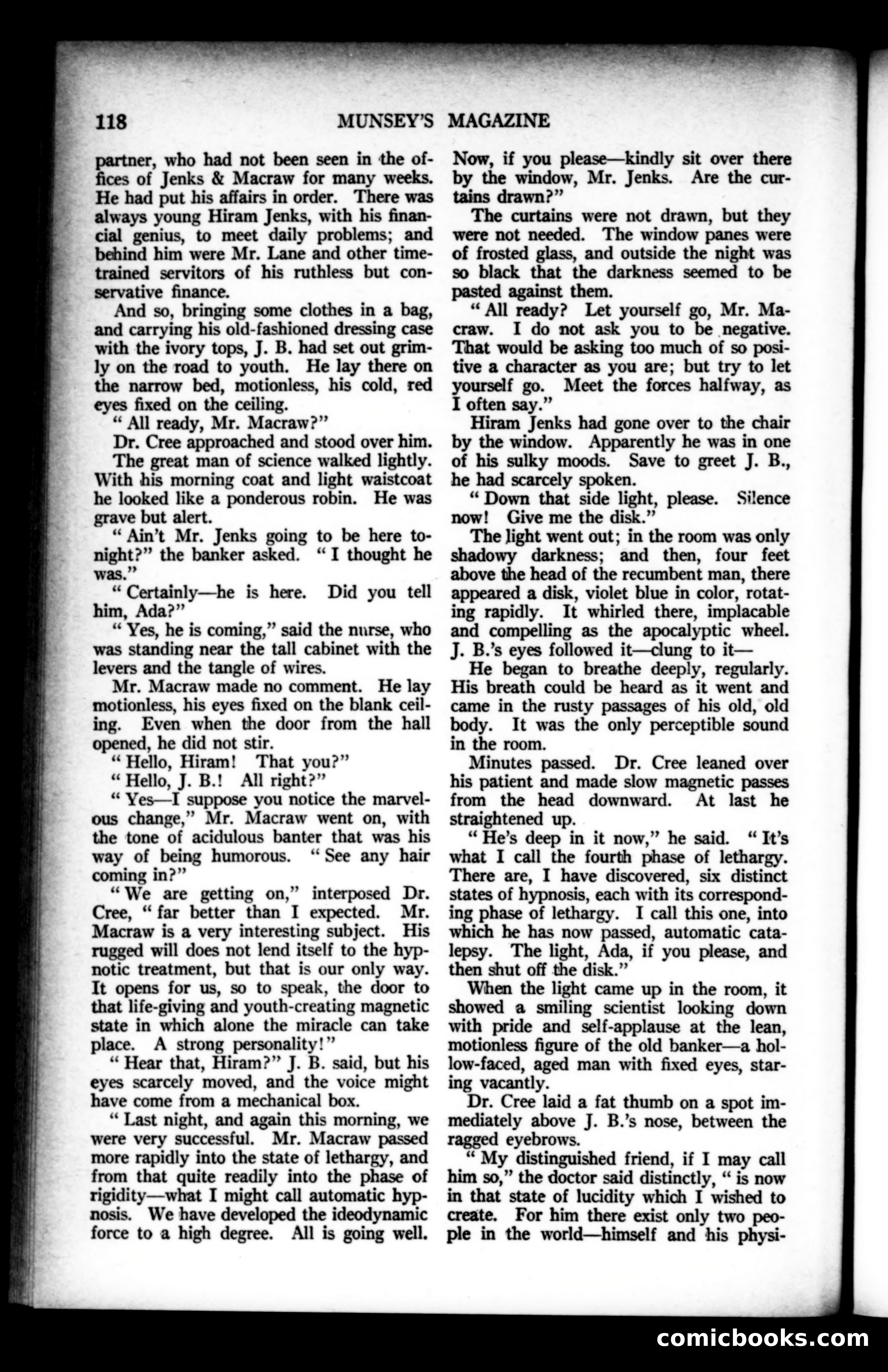 Munsey's Magazine, February 1923 — page 118 of 192