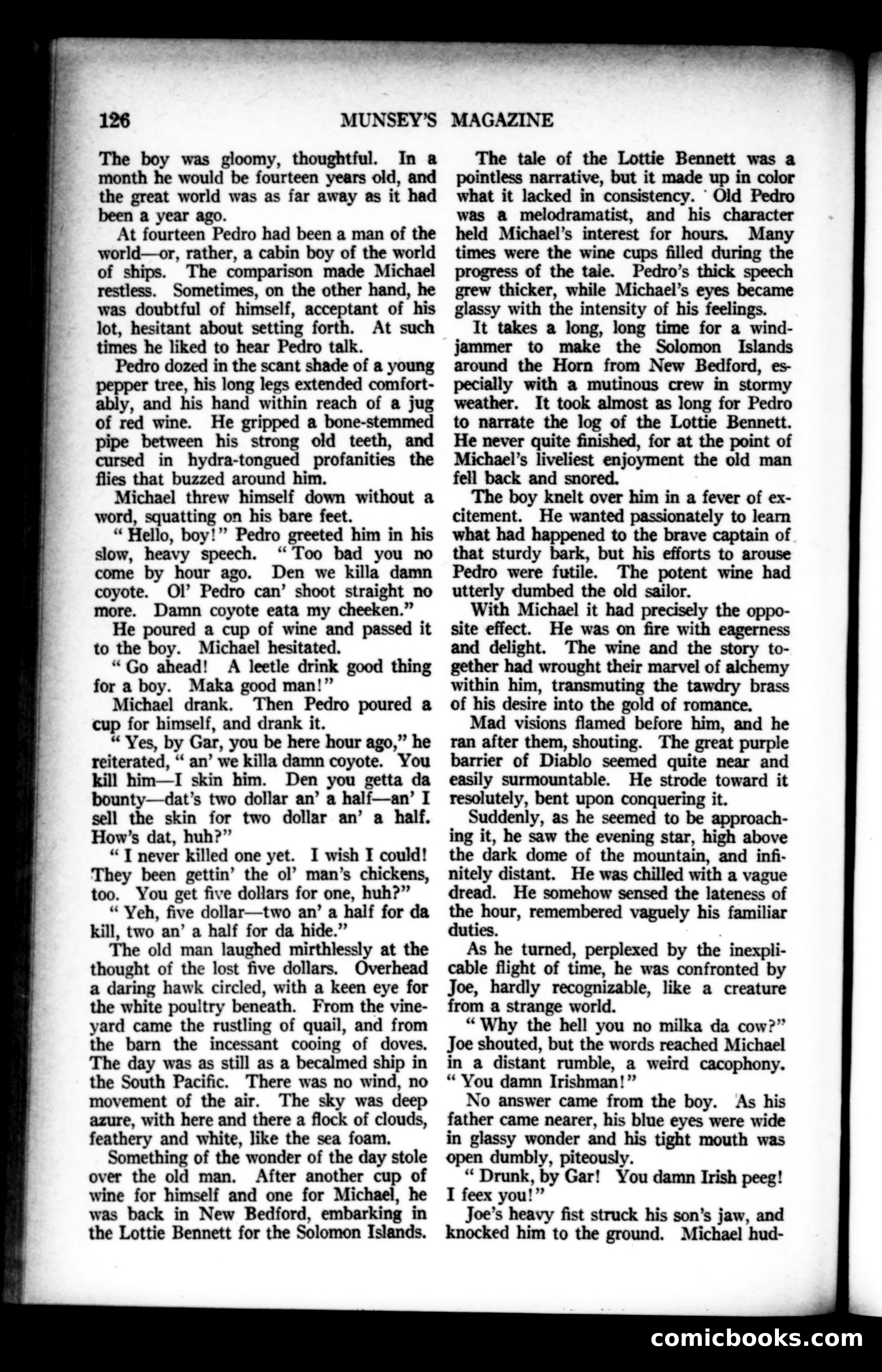 Munsey's Magazine, February 1923 — page 126 of 192