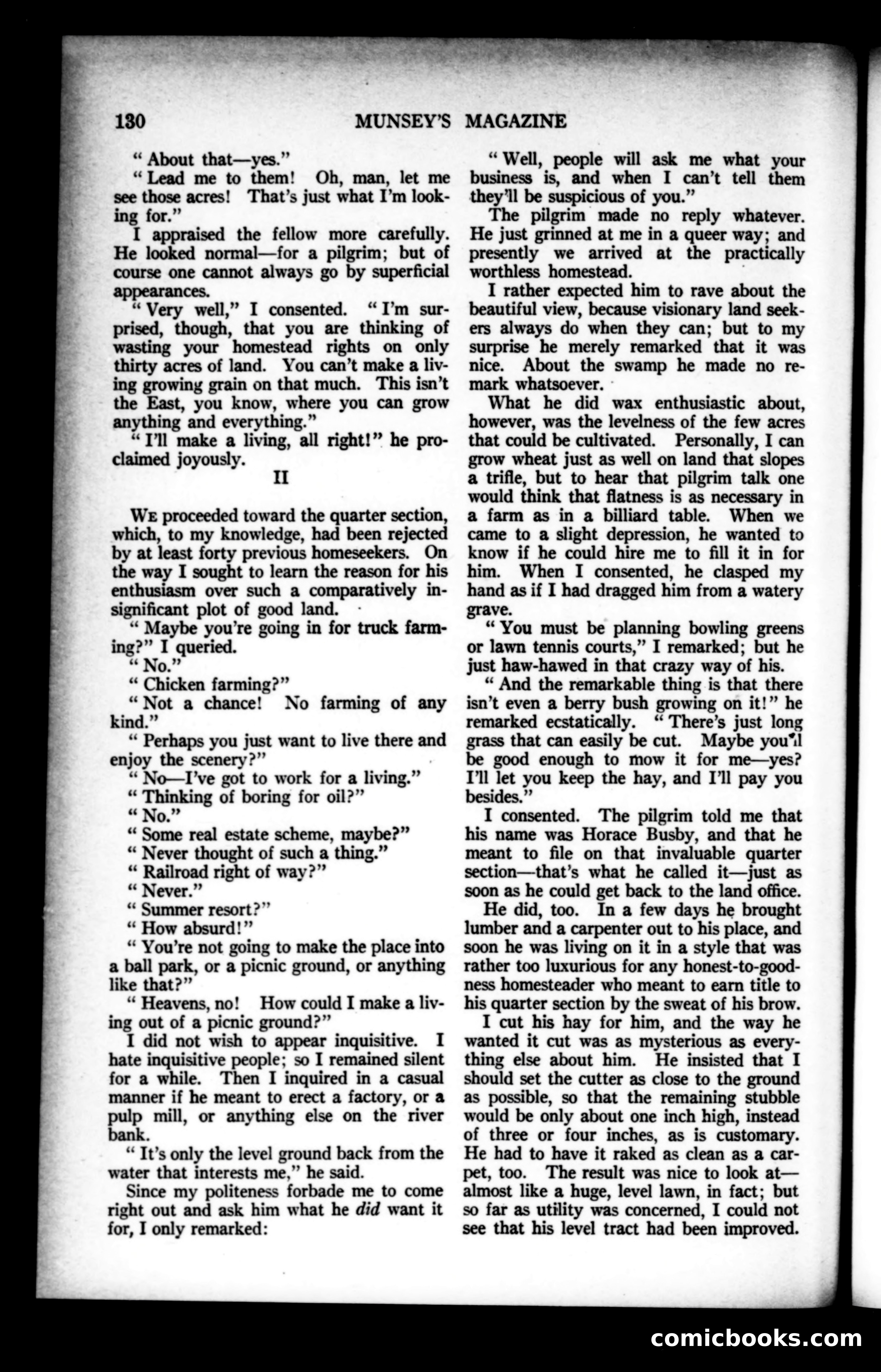 Munsey's Magazine, February 1923 — page 130 of 192