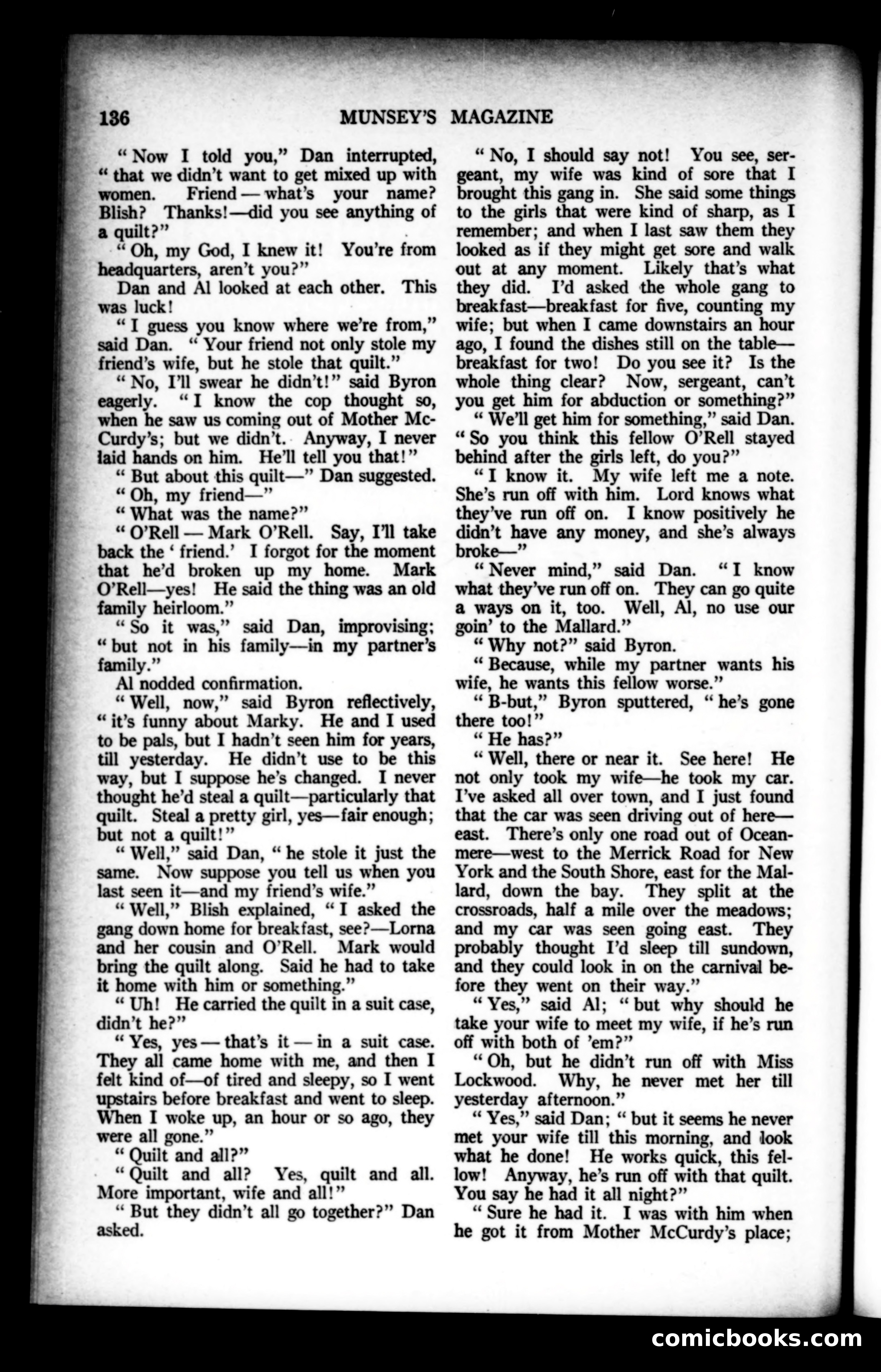 Munsey's Magazine, February 1923 — page 136 of 192