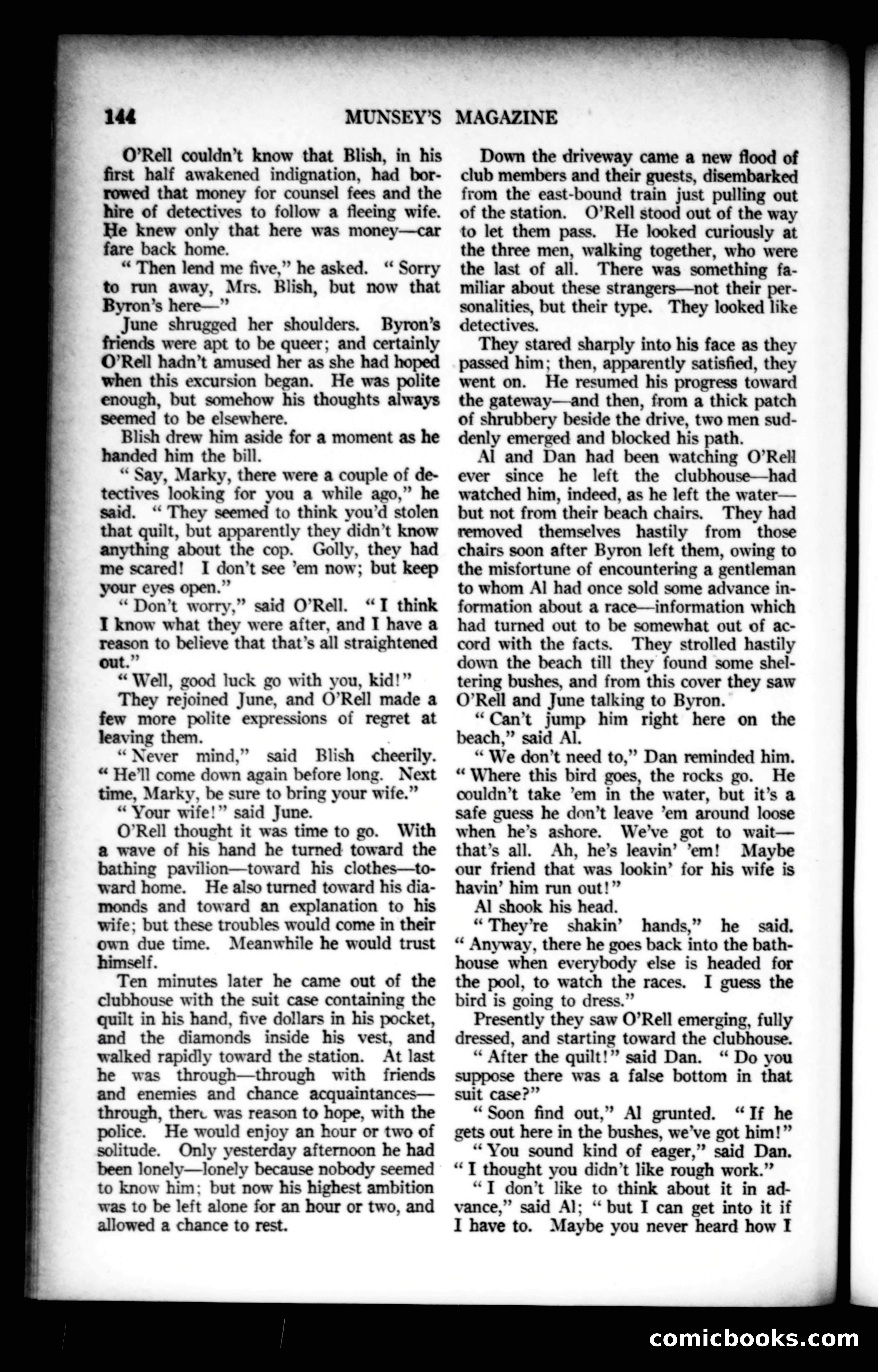 Munsey's Magazine, February 1923 — page 144 of 192