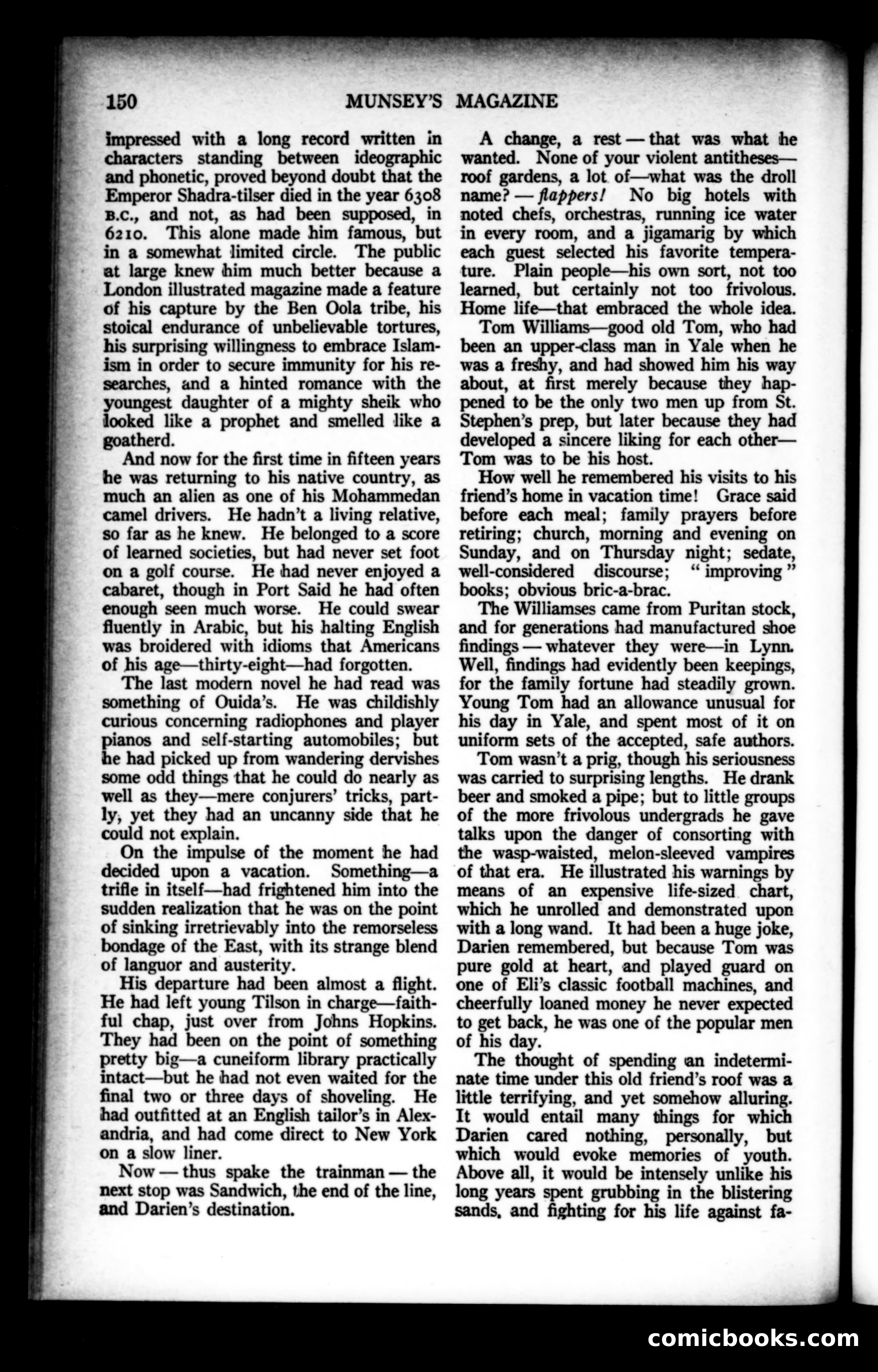 Munsey's Magazine, February 1923 — page 150 of 192