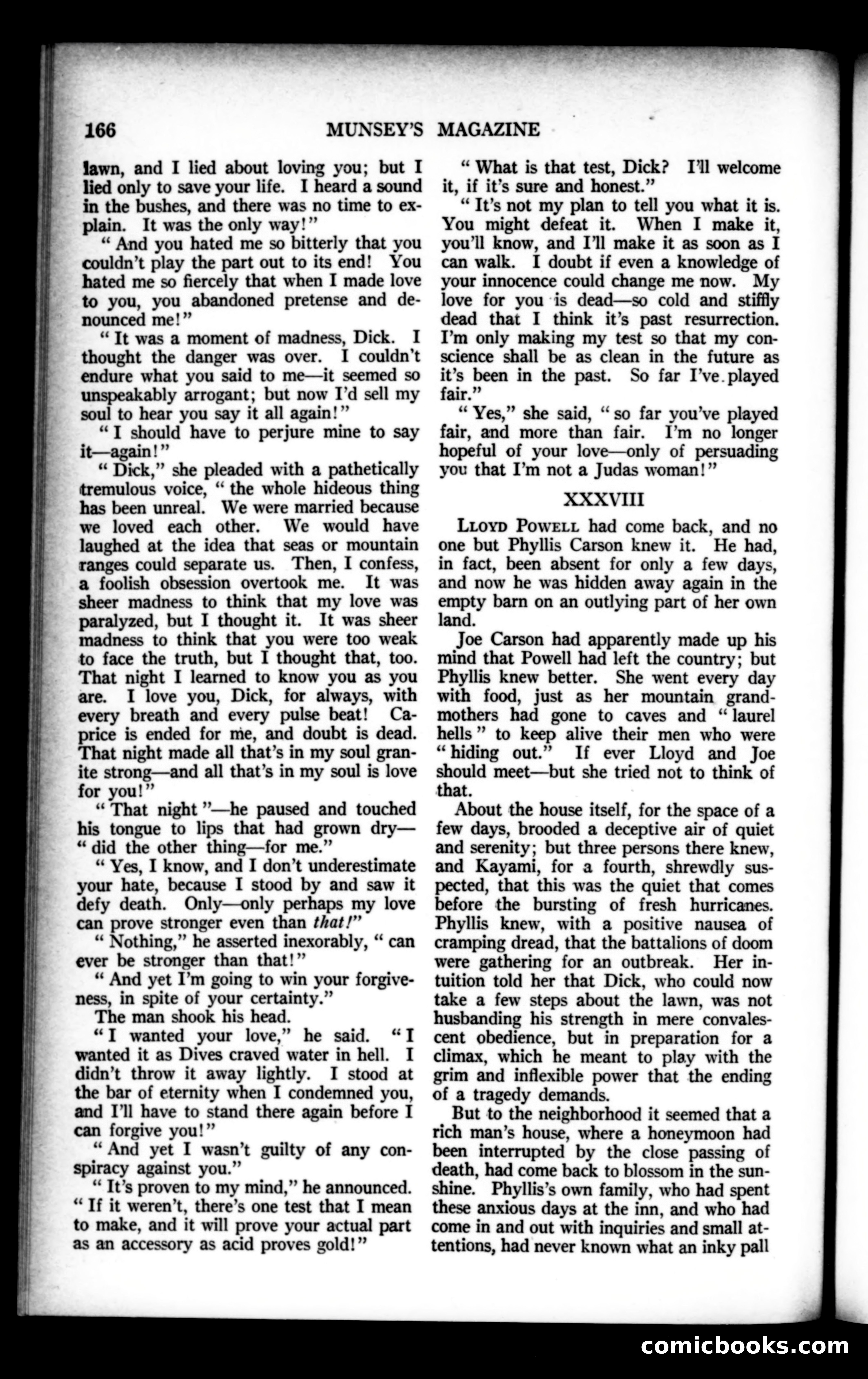 Munsey's Magazine, February 1923 — page 166 of 192