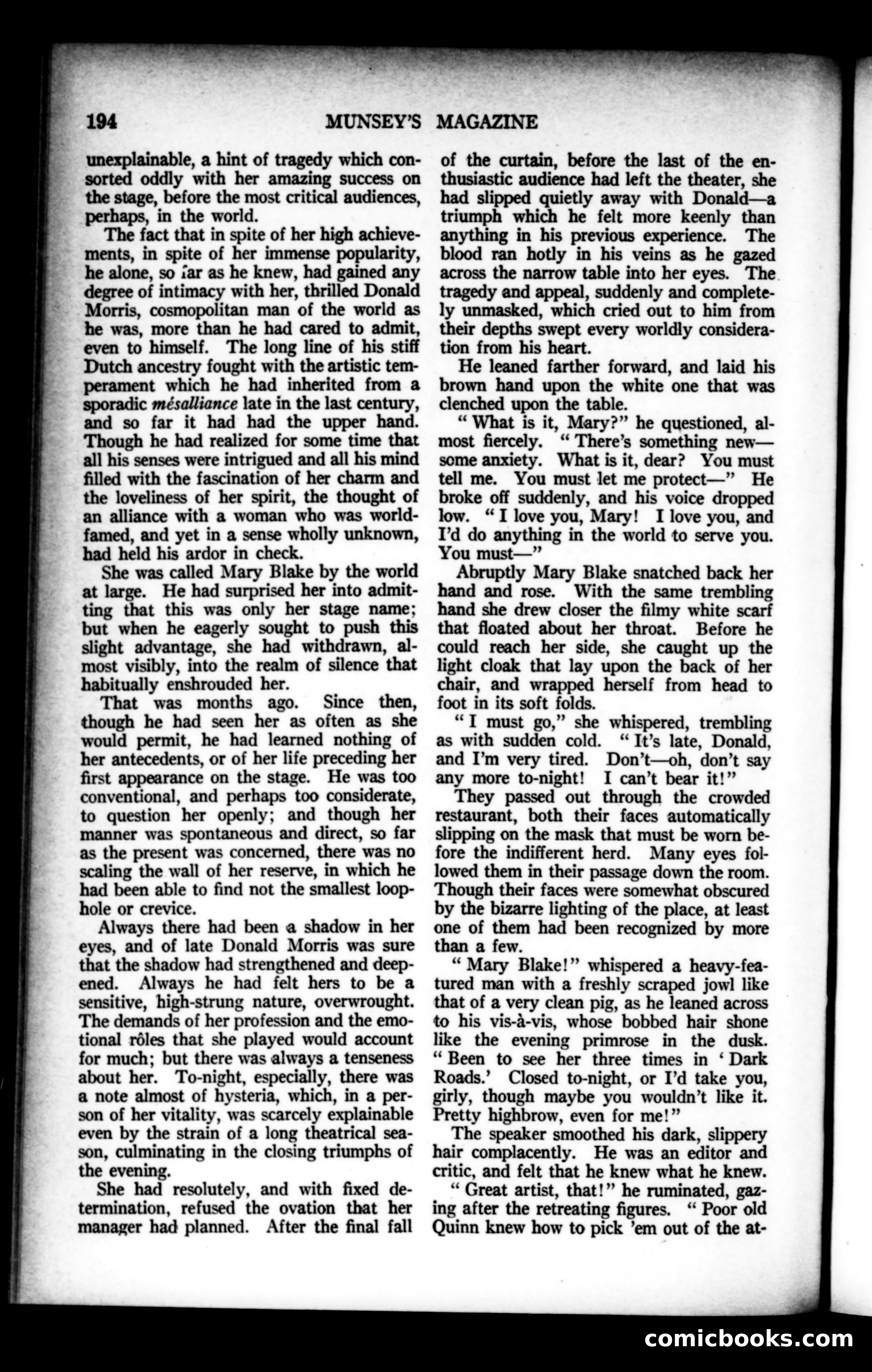 Munsey's Magazine, March 1923 — page 2 of 192