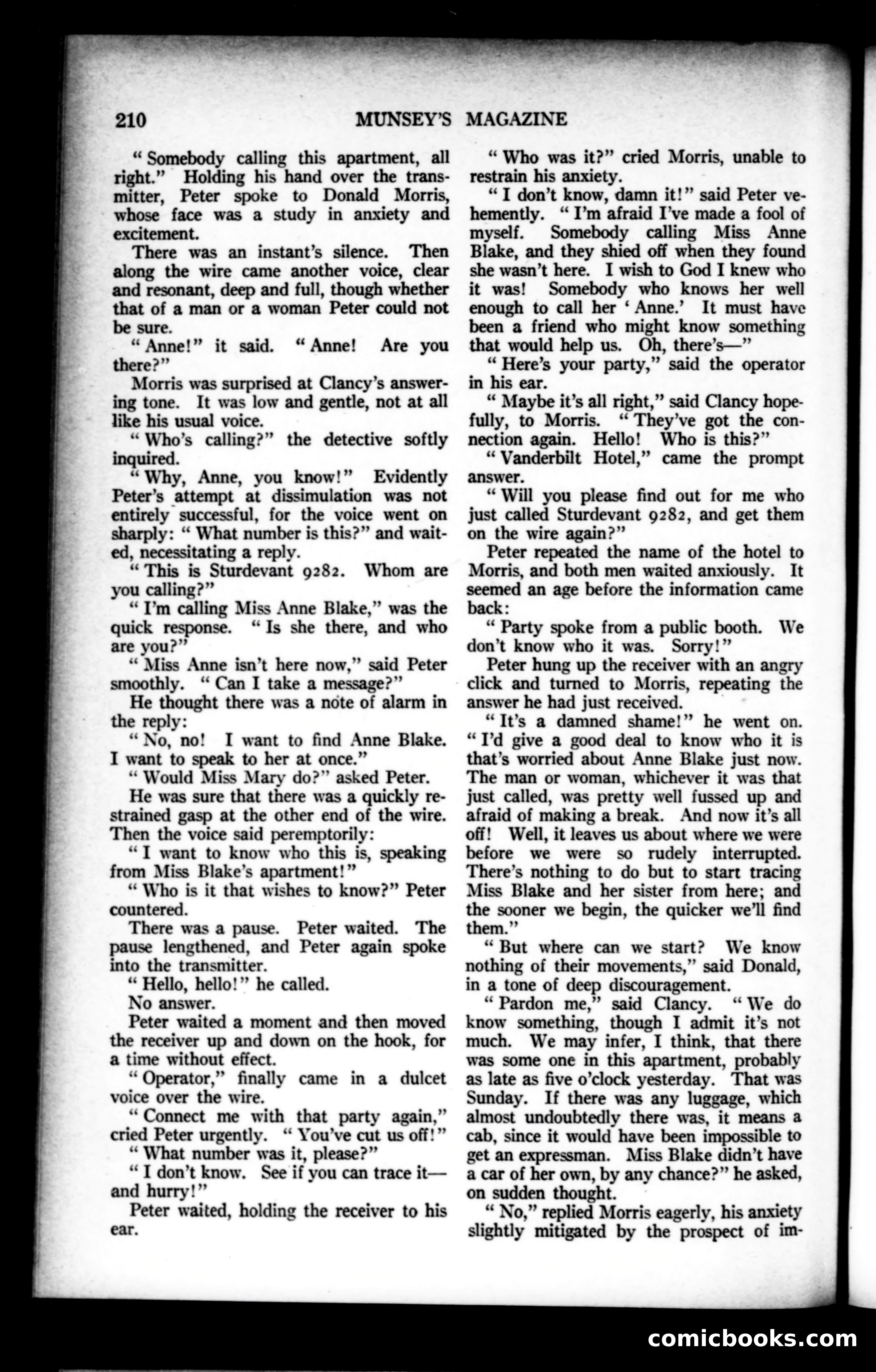 Munsey's Magazine, March 1923 — page 18 of 192