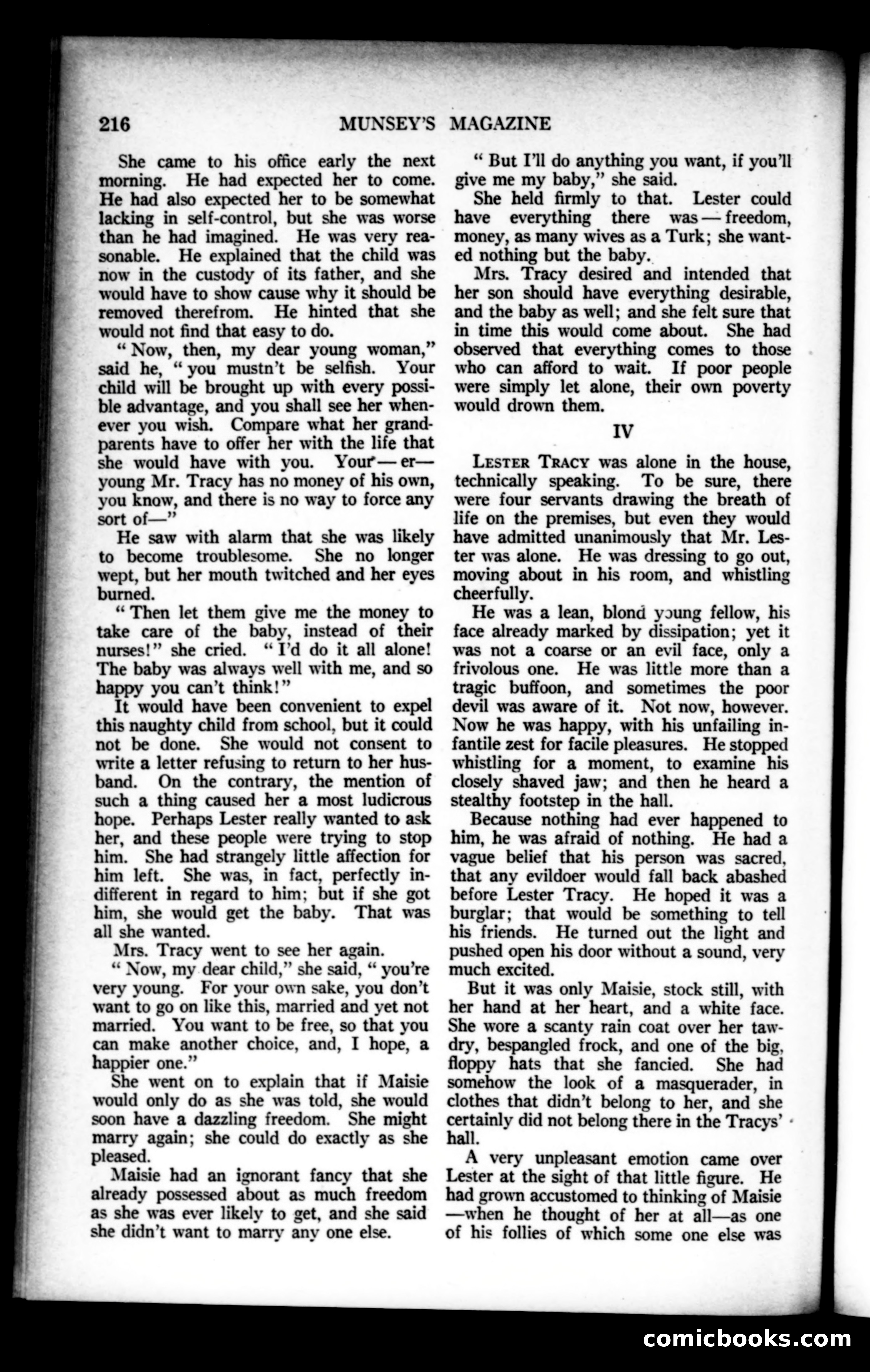 Munsey's Magazine, March 1923 — page 24 of 192
