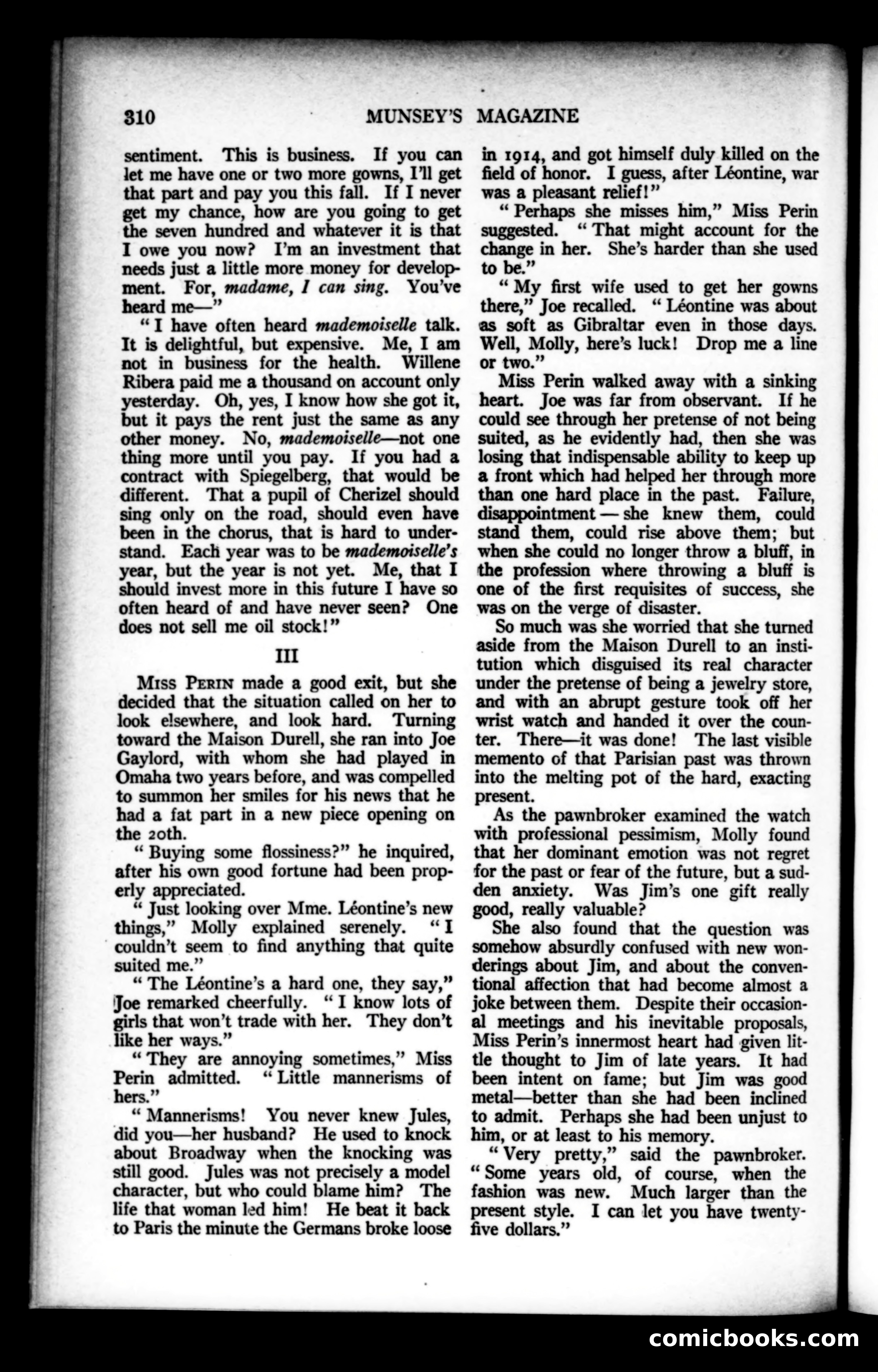 Munsey's Magazine, March 1923 — page 118 of 192