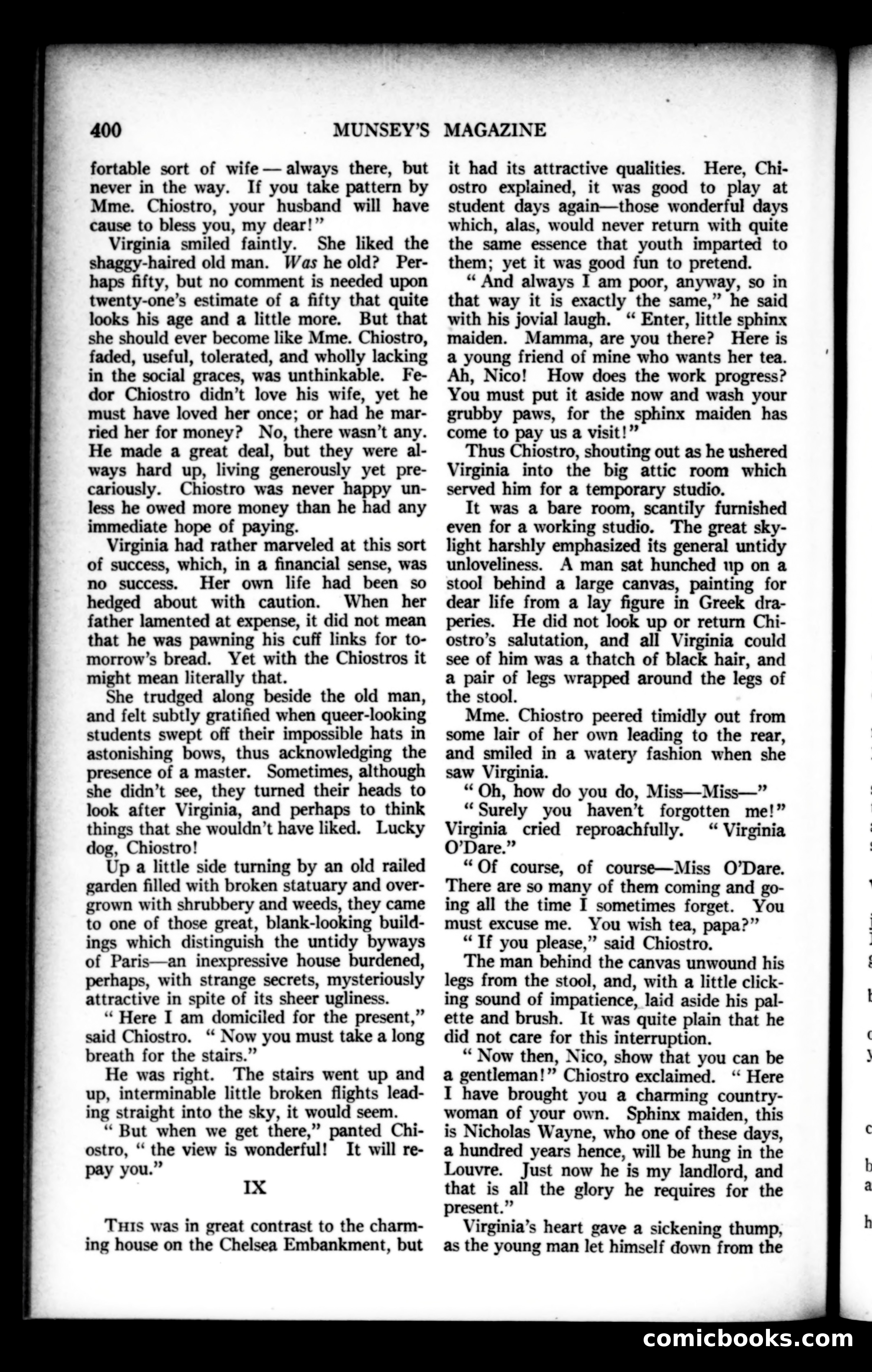 Munsey's Magazine, April 1923 — page 16 of 192