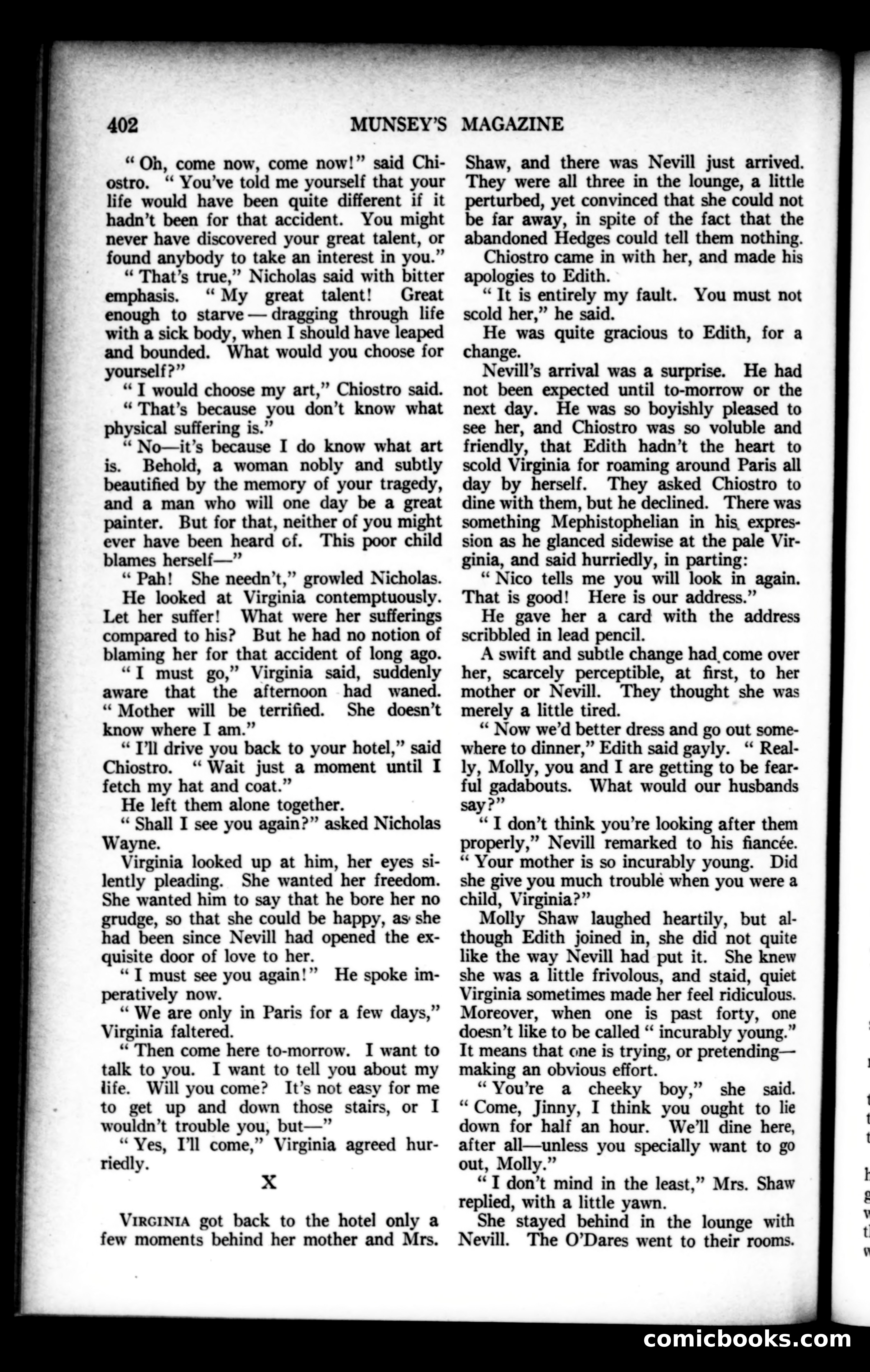 Munsey's Magazine, April 1923 — page 18 of 192