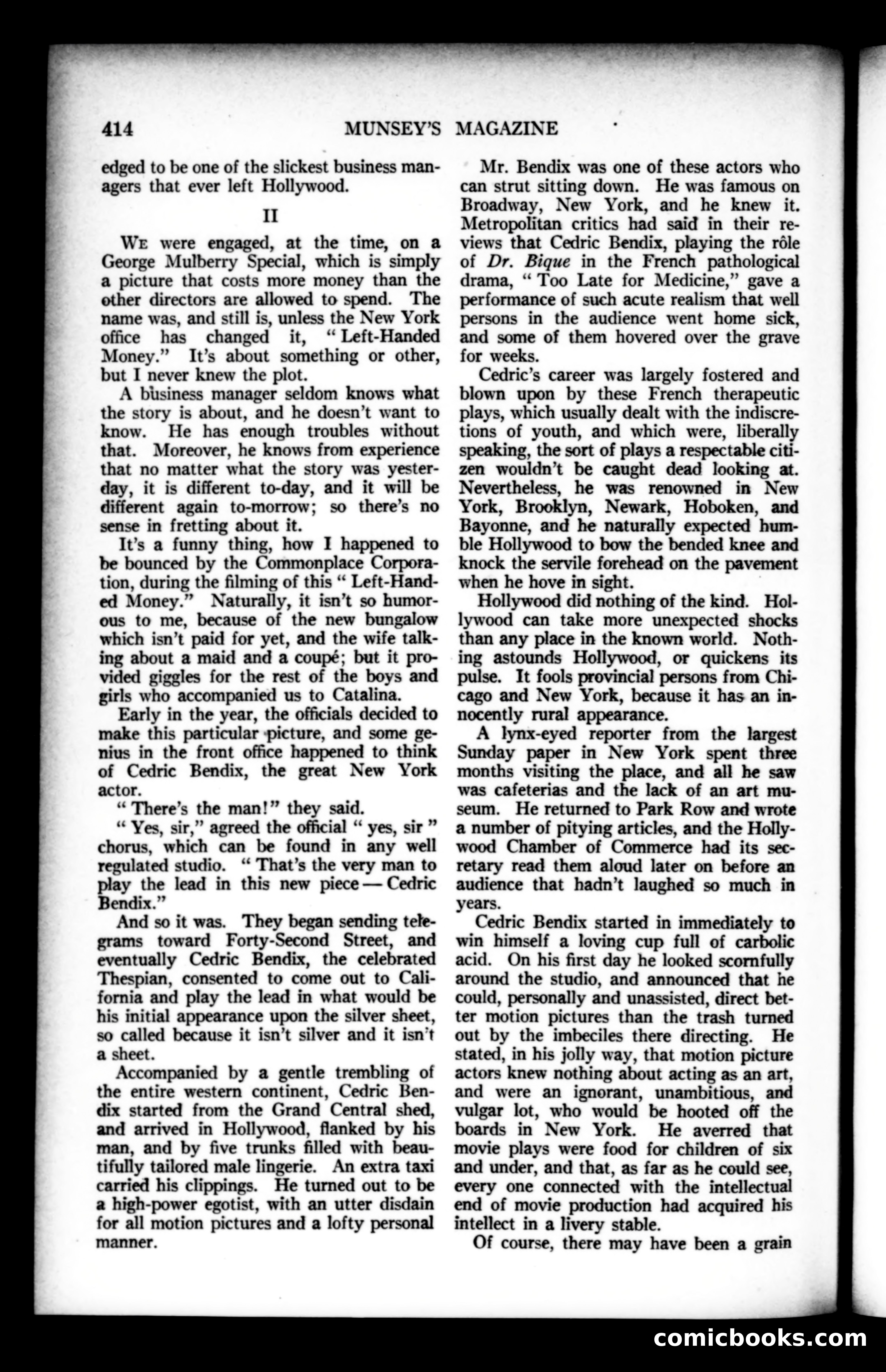 Munsey's Magazine, April 1923 — page 30 of 192