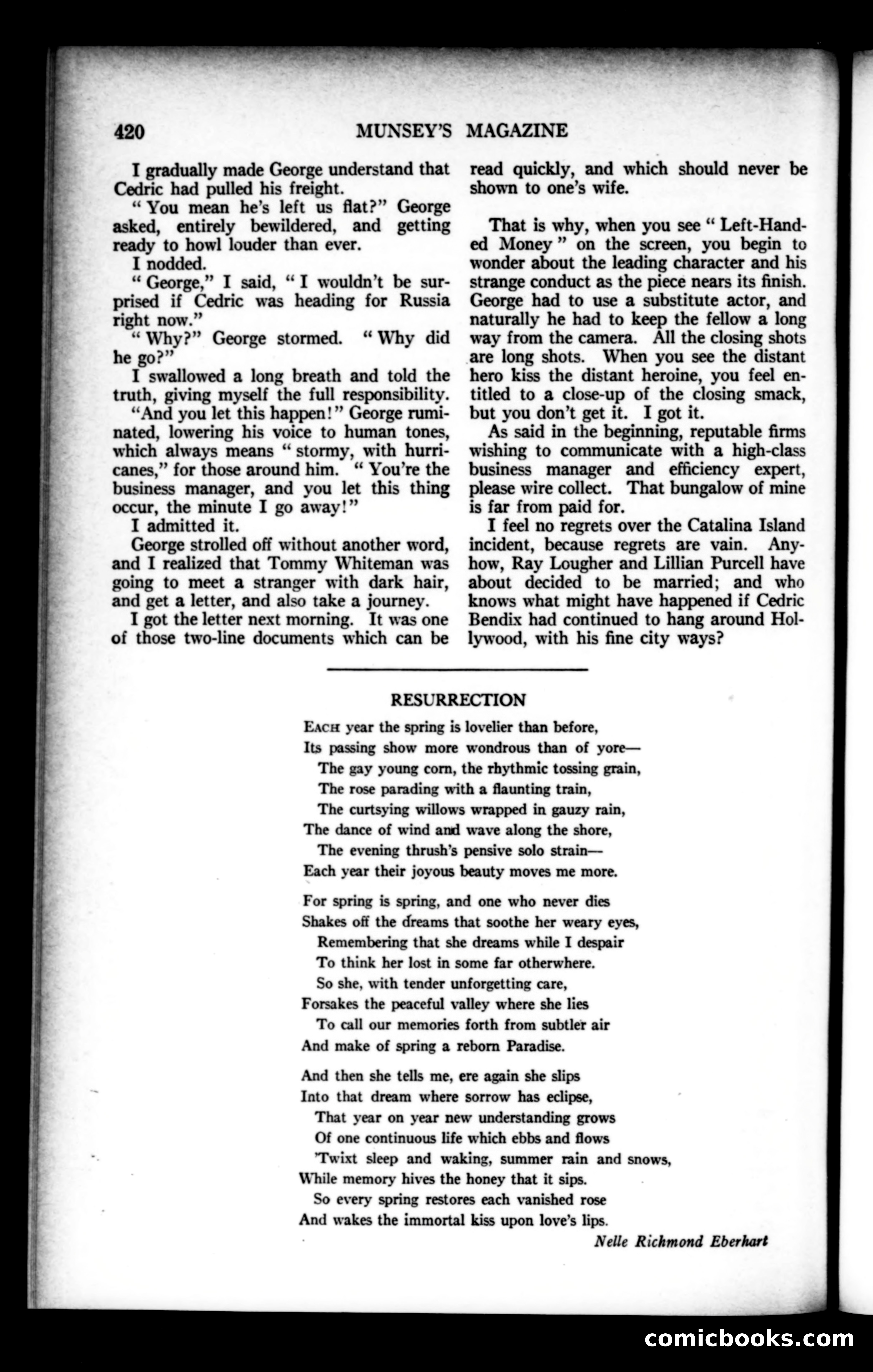Munsey's Magazine, April 1923 — page 36 of 192