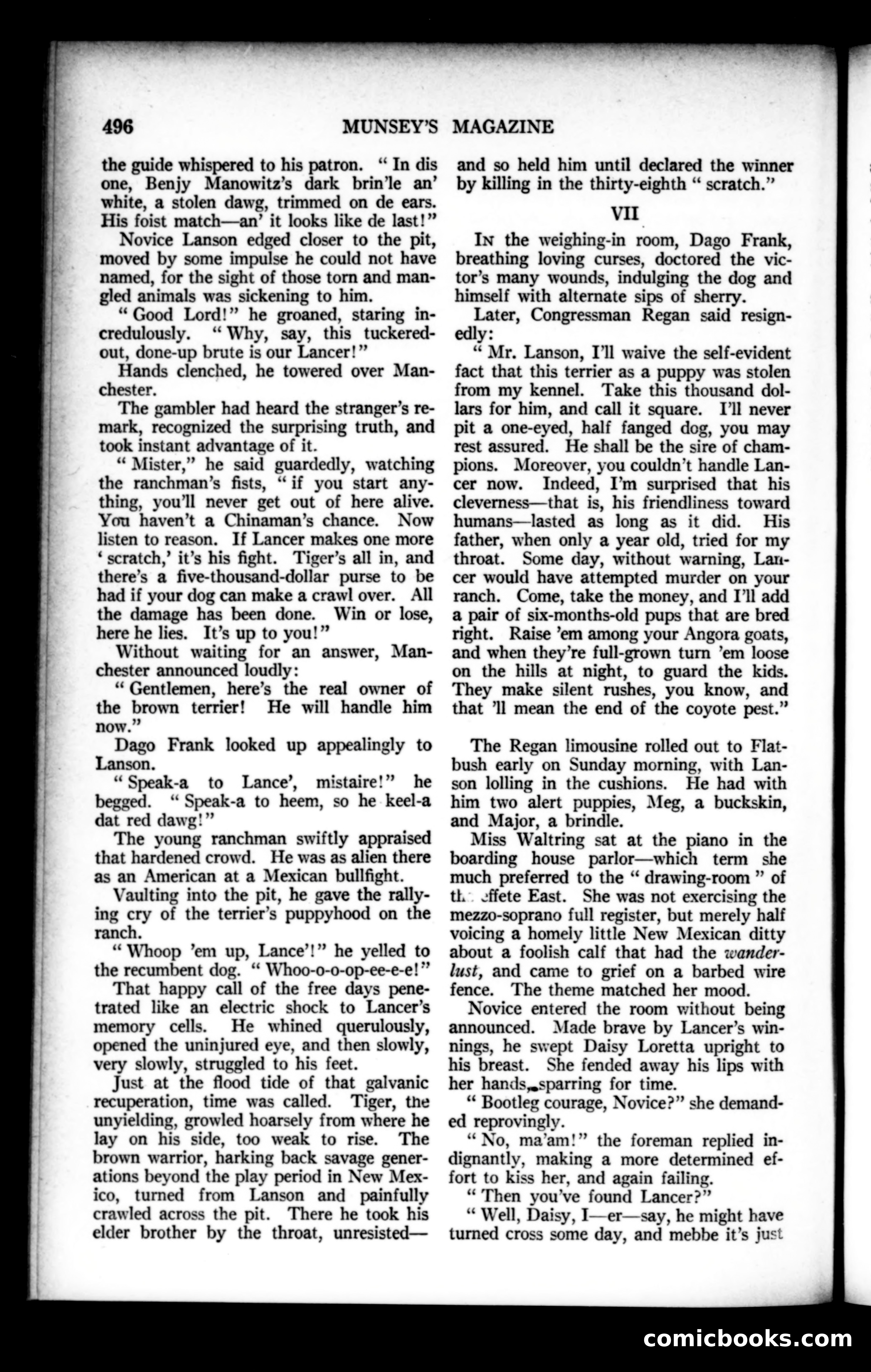 Munsey's Magazine, April 1923 — page 112 of 192