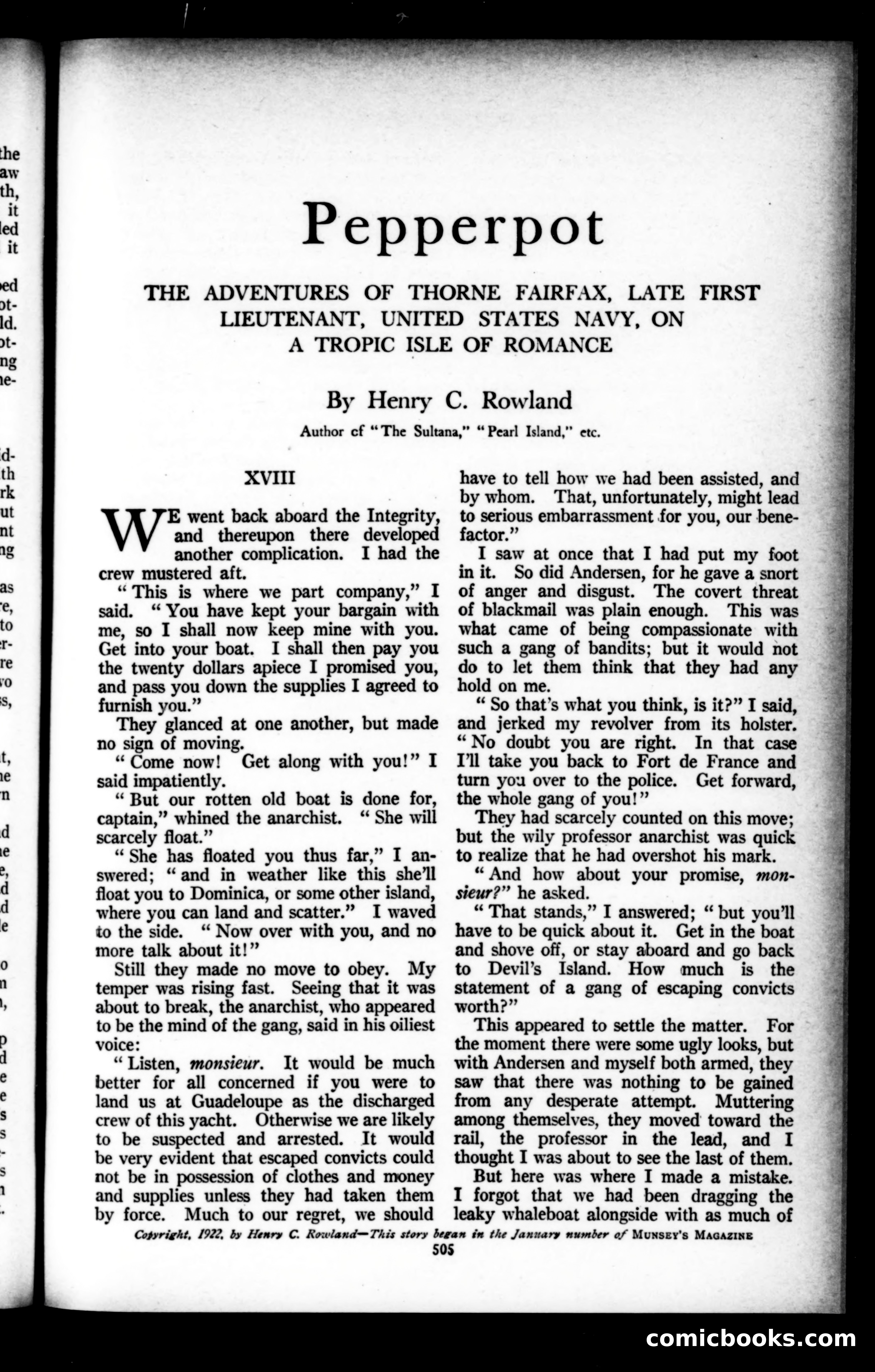 Munsey's Magazine, April 1923 — page 121 of 192
