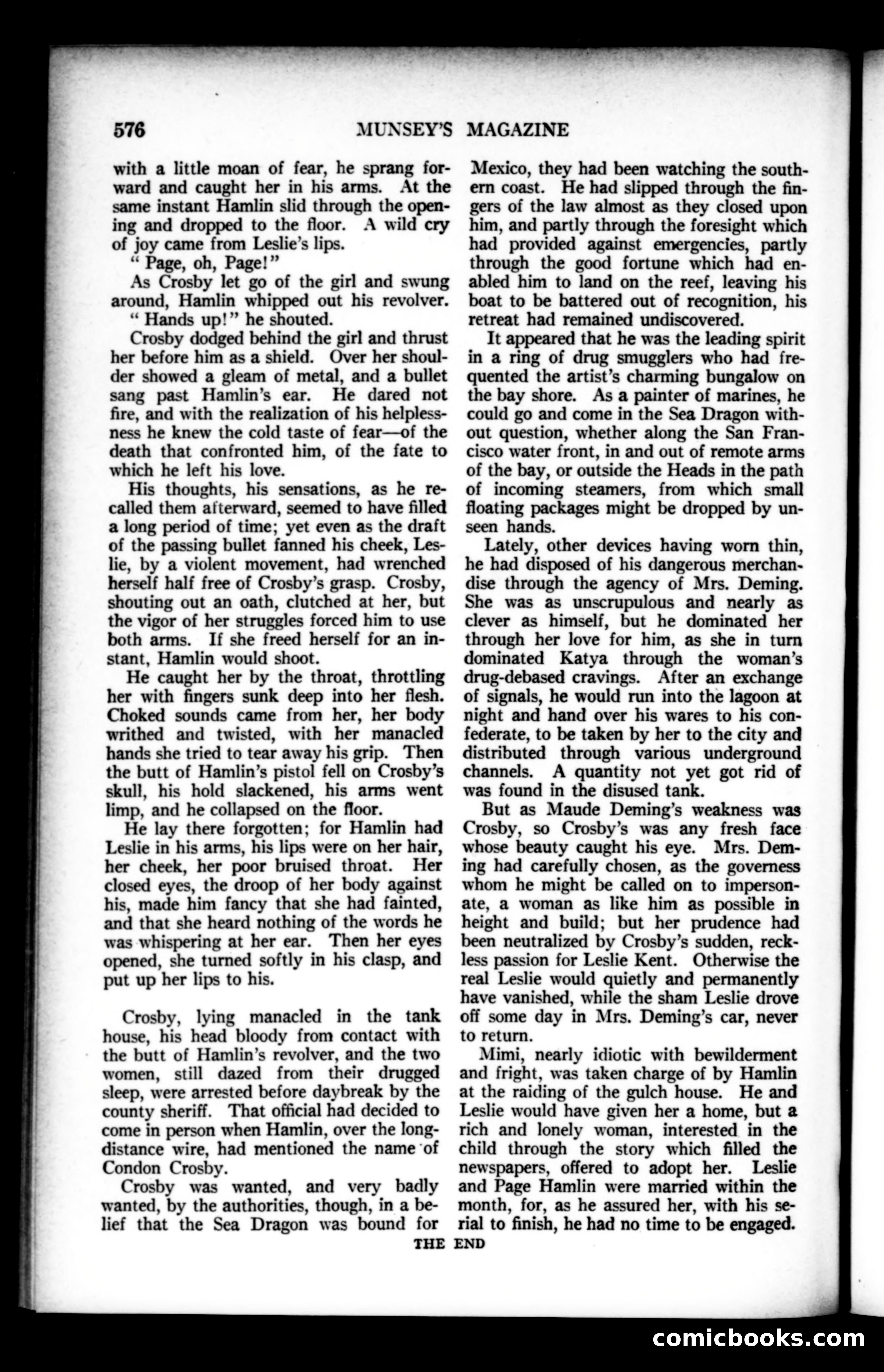 Munsey's Magazine, April 1923 — page 192 of 192