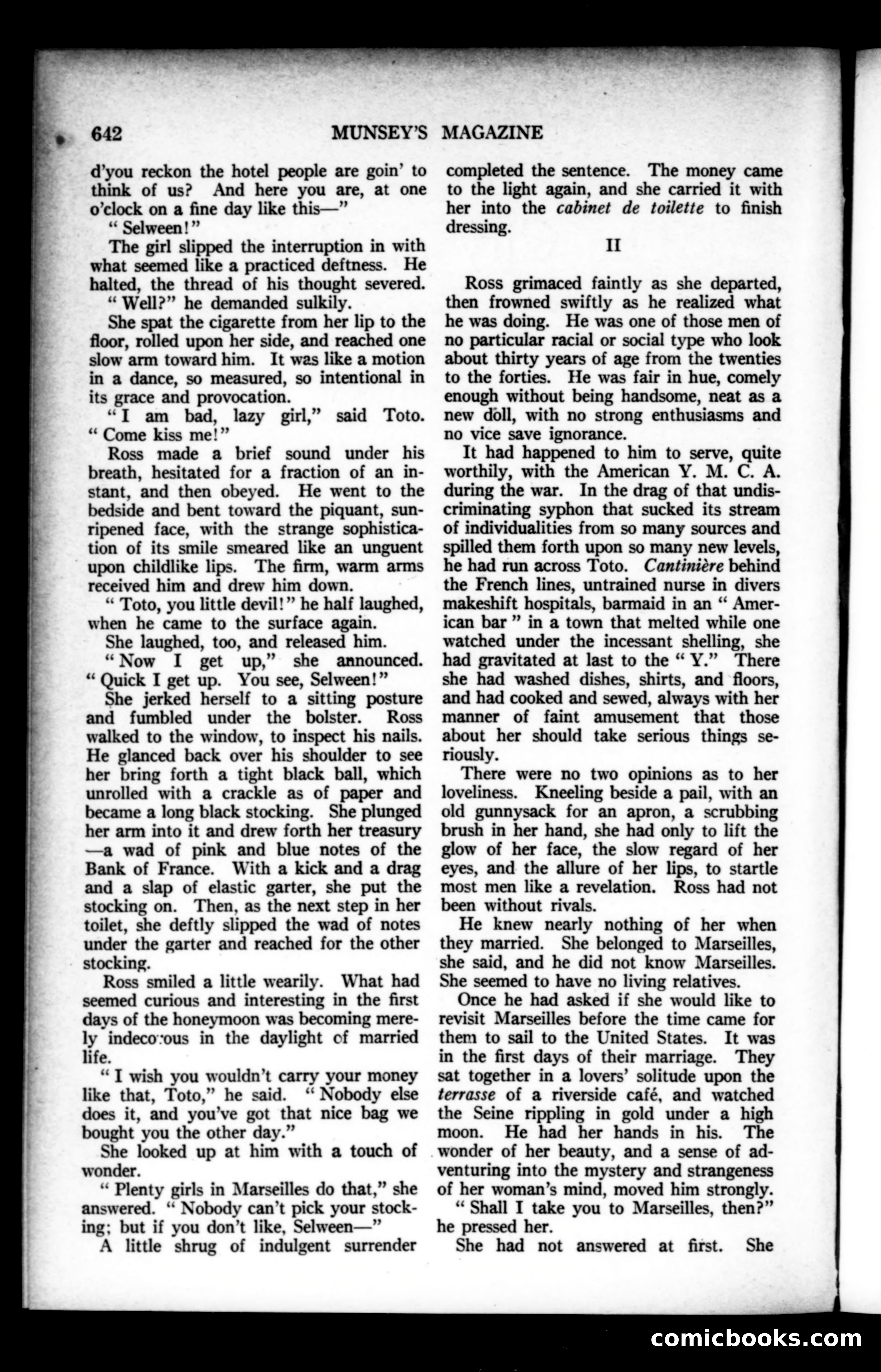 Munsey's Magazine, May 1923 — page 66 of 193