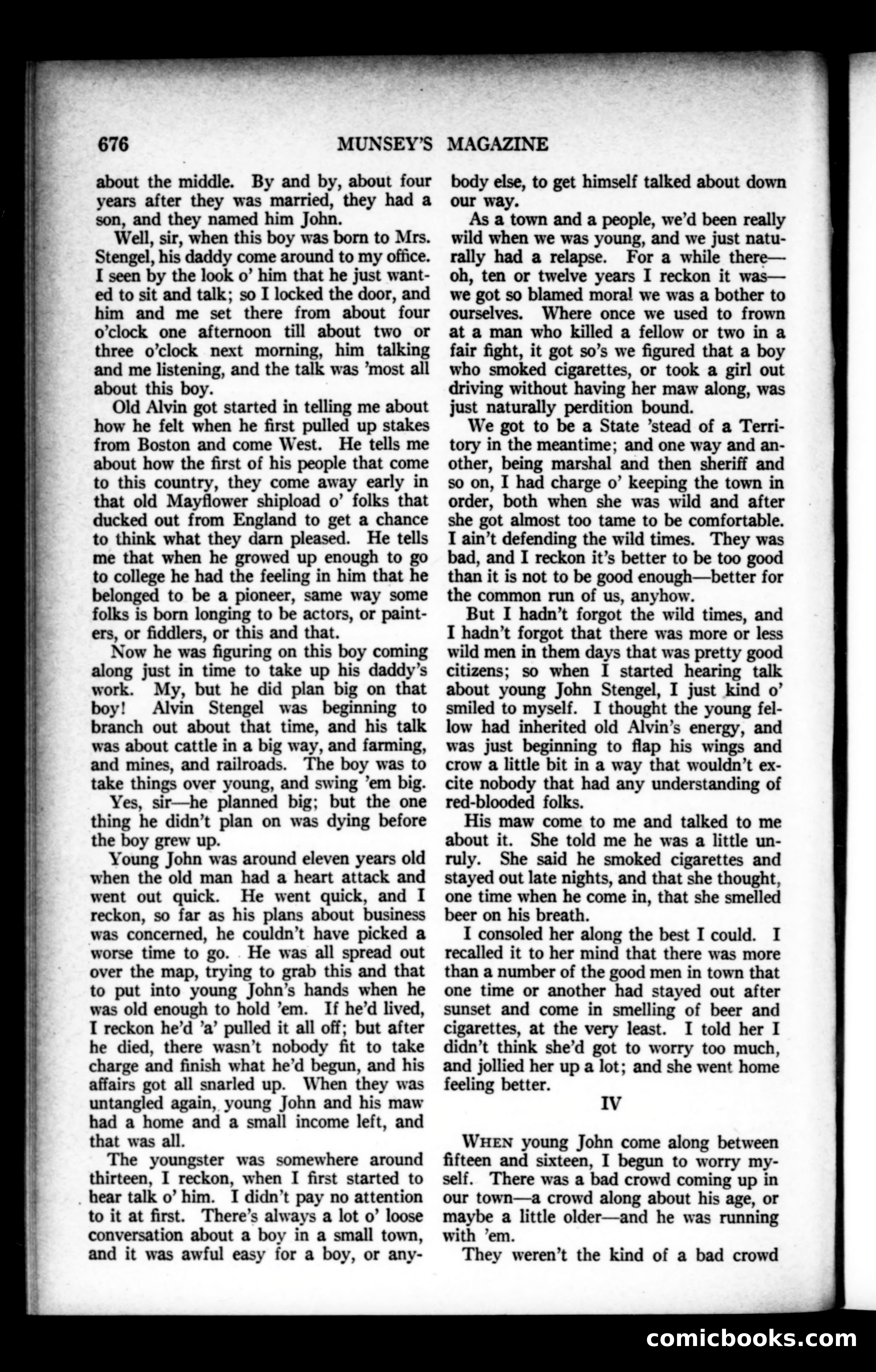 Munsey's Magazine, May 1923 — page 100 of 193