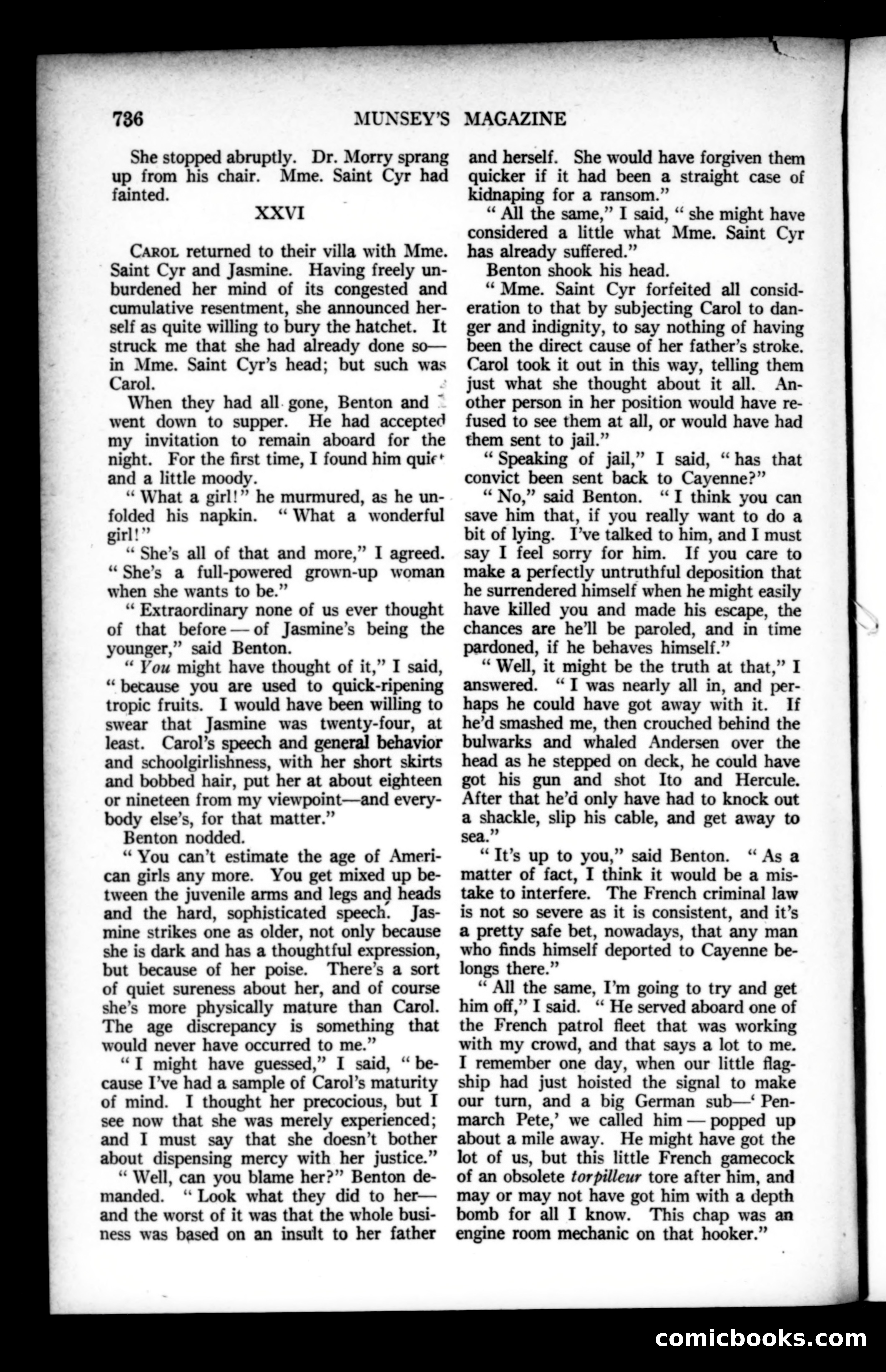 Munsey's Magazine, May 1923 — page 160 of 193