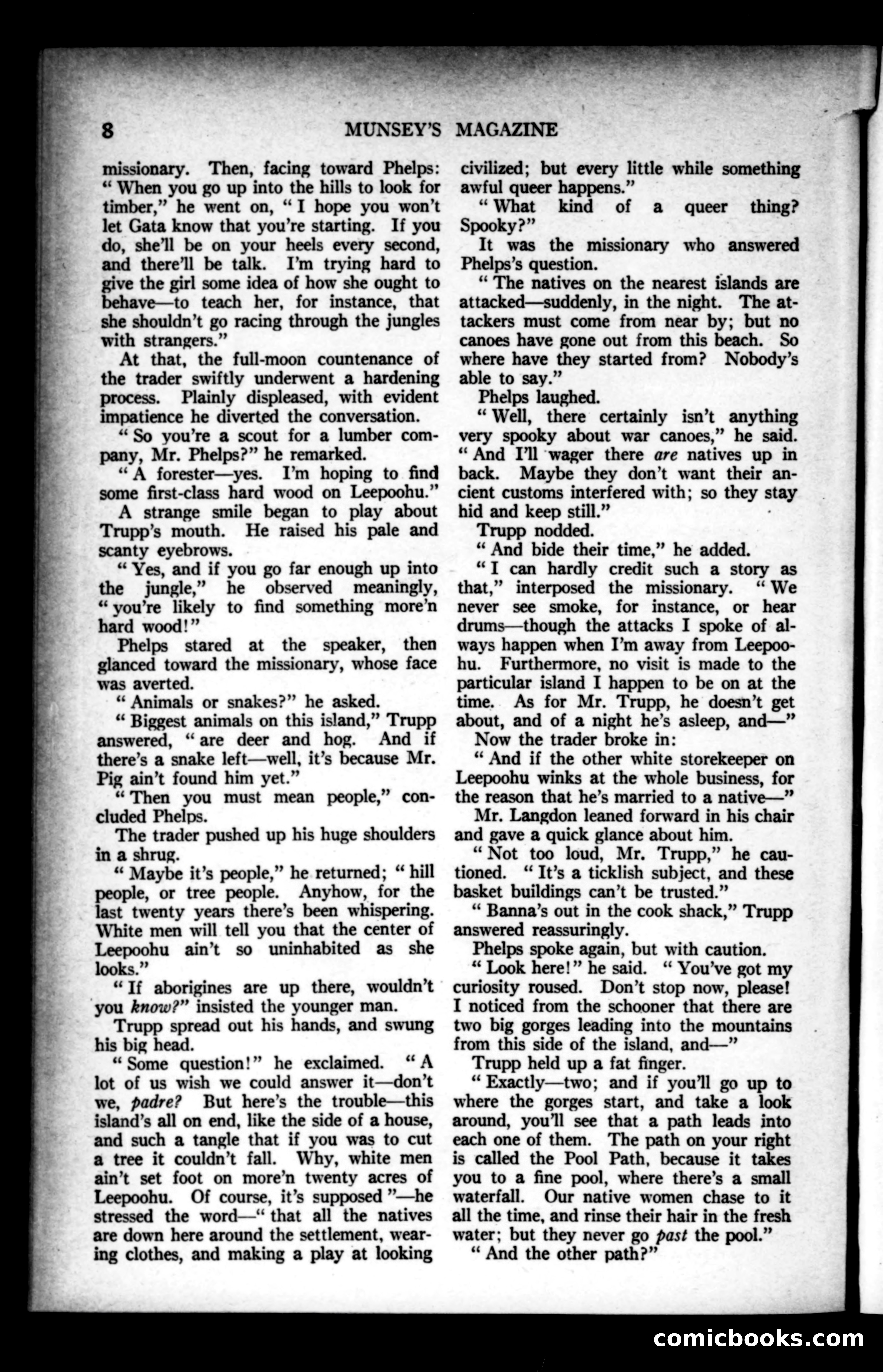 Munsey's Magazine, June 1923 — page 8 of 192