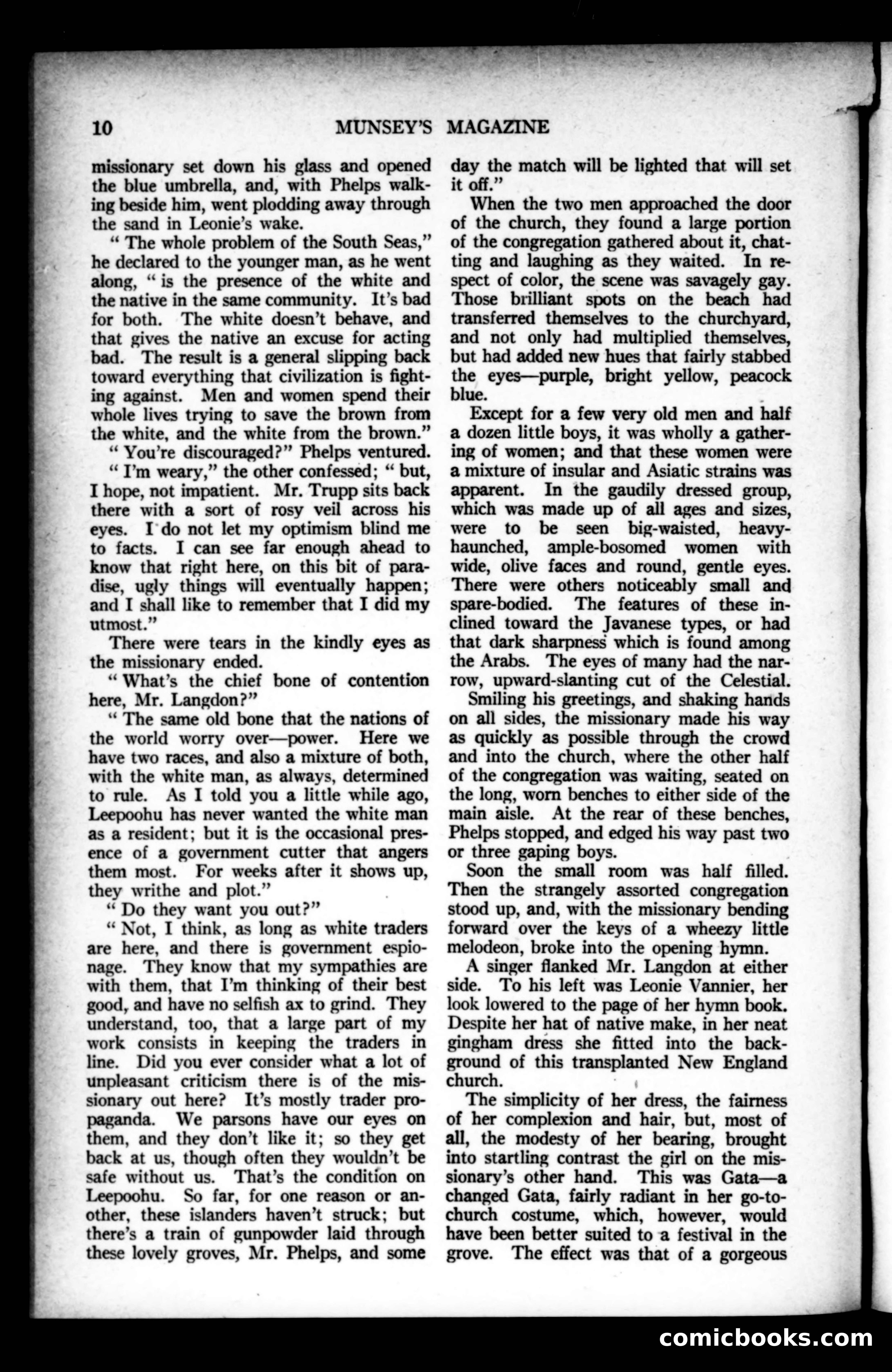 Munsey's Magazine, June 1923 — page 10 of 192
