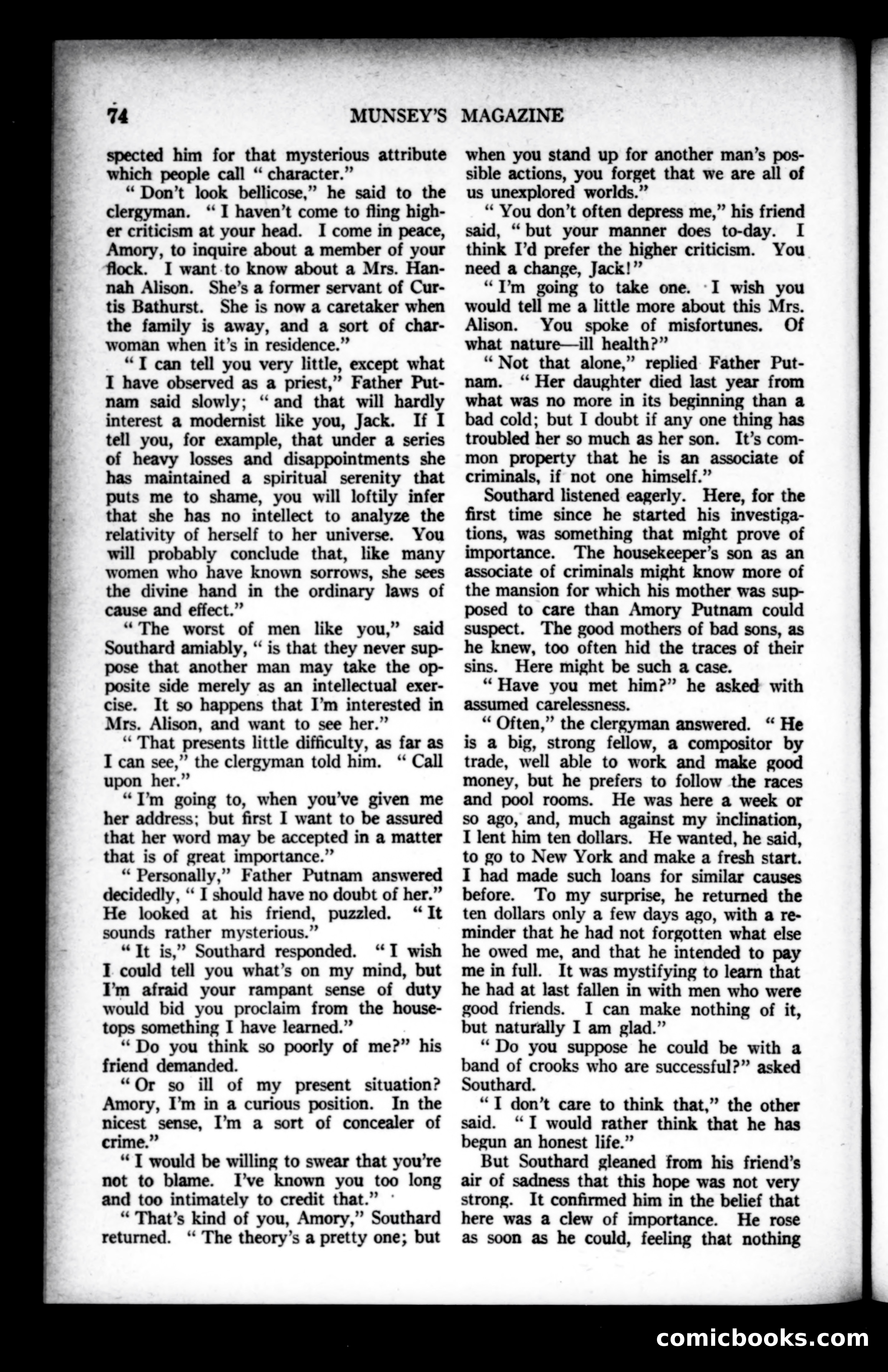 Munsey's Magazine, June 1923 — page 74 of 192