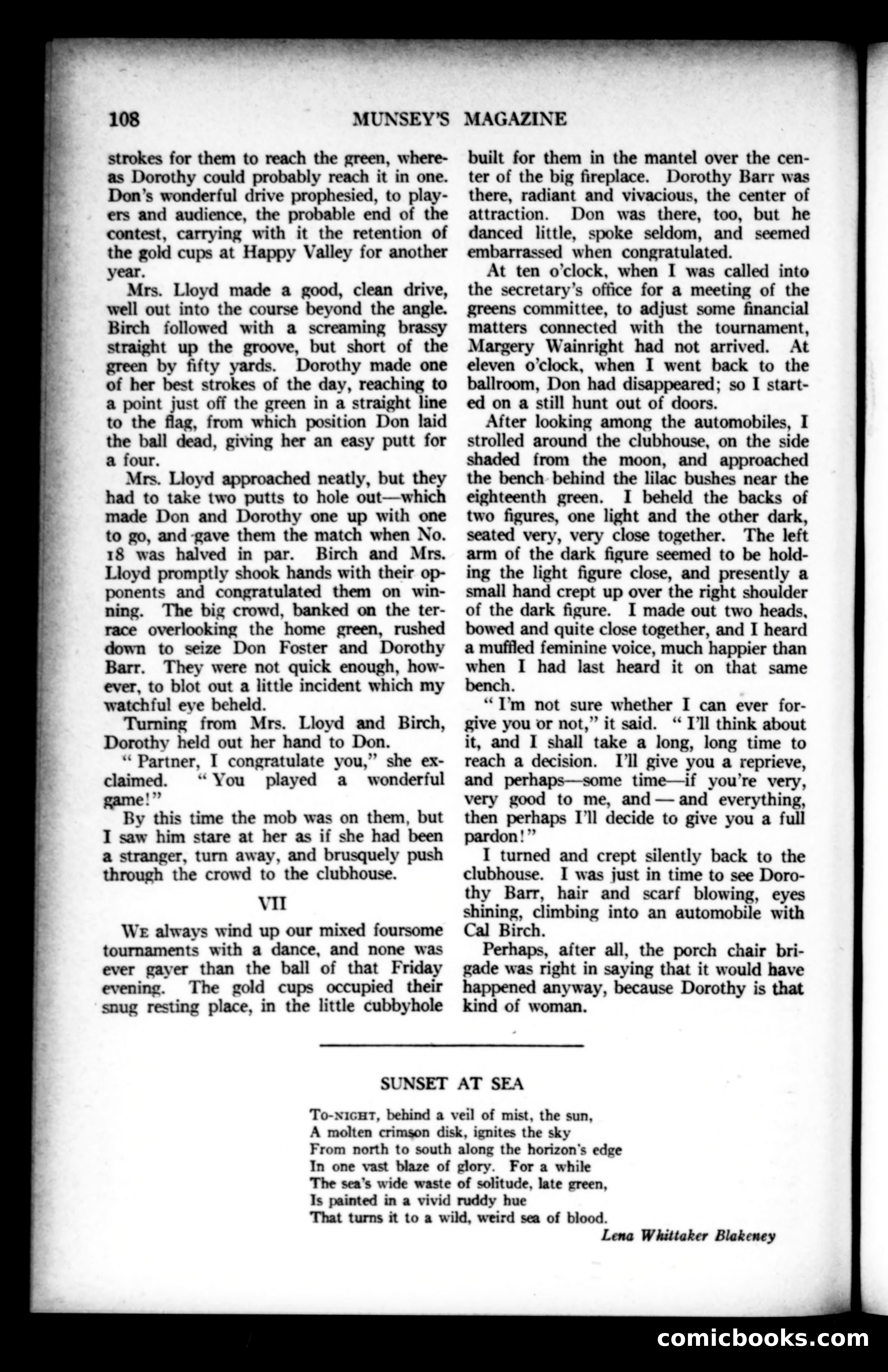 Munsey's Magazine, June 1923 — page 108 of 192