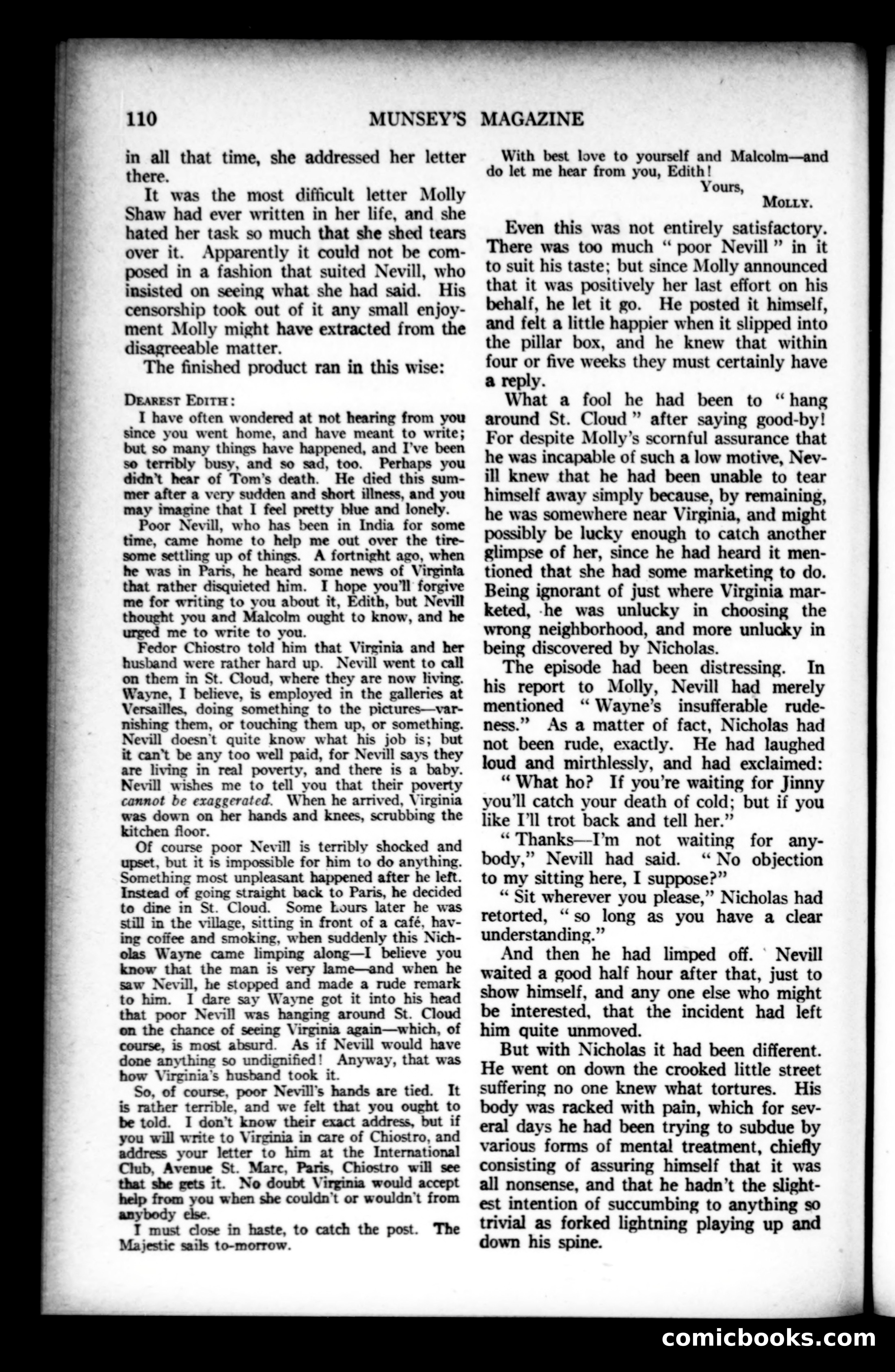 Munsey's Magazine, June 1923 — page 110 of 192